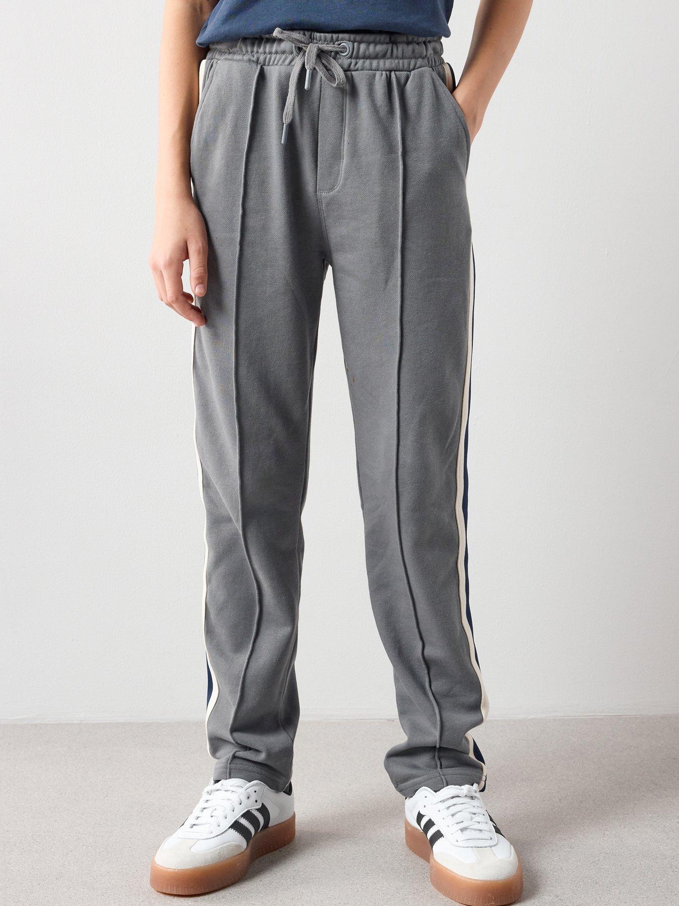 The Very Collection Boys Tape Jacquard Bottoms - Grey