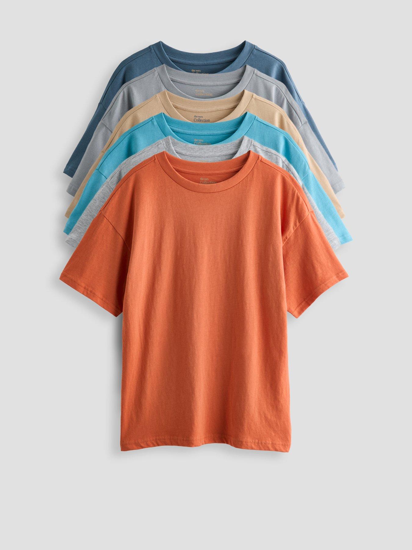 the-very-collection-boys-6-pack-plain-t-shirts-multi