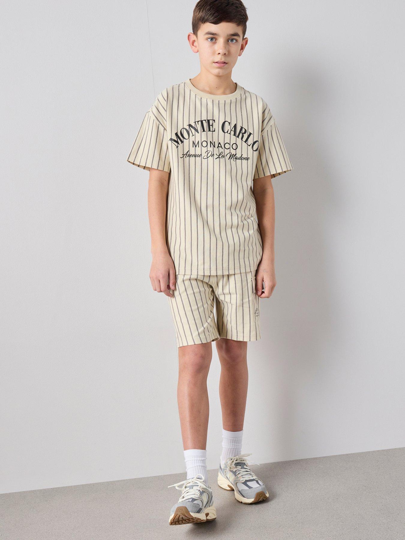 The Very Collection Boys Stripe Detail City Short - Multi