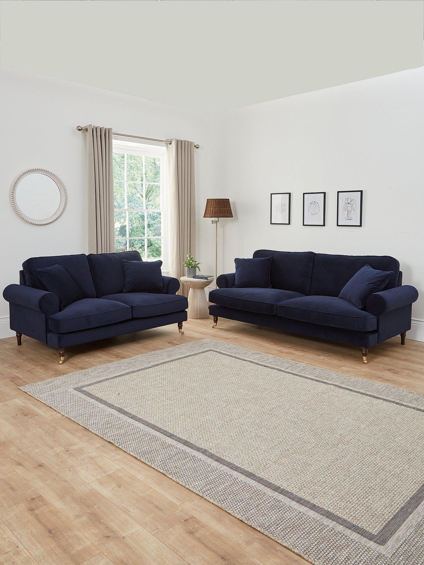 Image 1 of 7 of The Very Collection Coast 3 + 2 Seater Fabric Sofa Set (Buy &amp; SAVE!) - FSC&reg; Certified