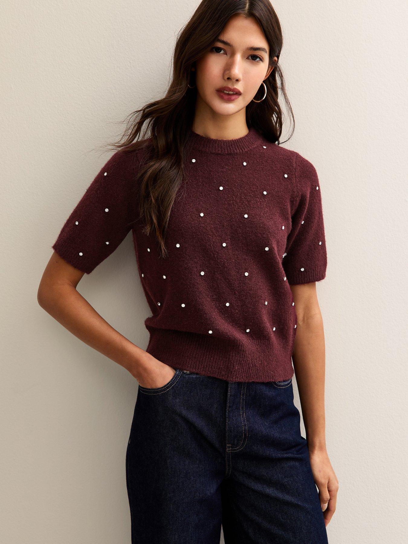 New Look Op Vde Solar Stud Tee
