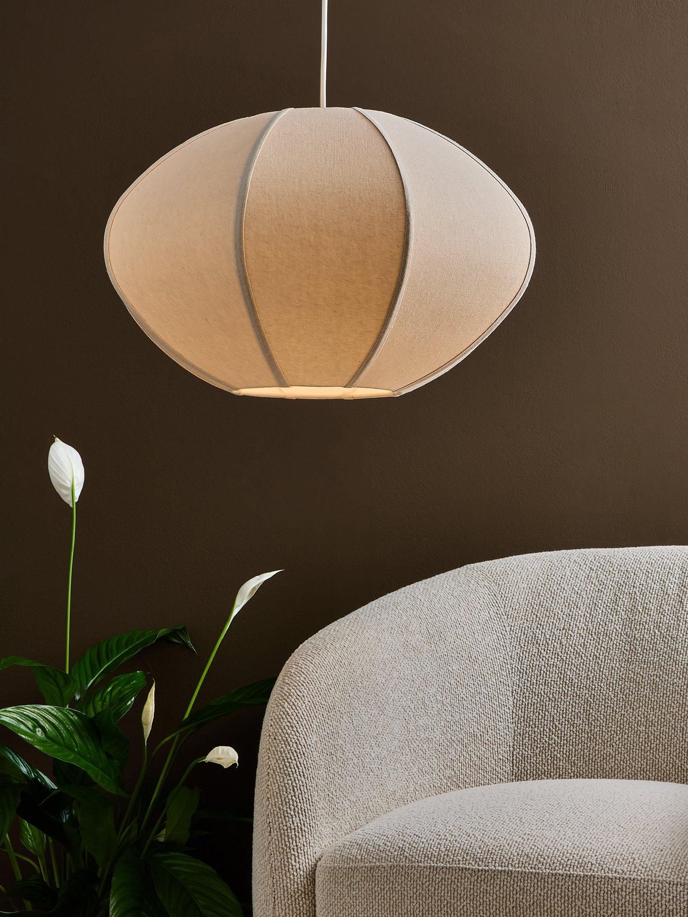 The Very Collection Round Linen Wire Frame Easy Fit