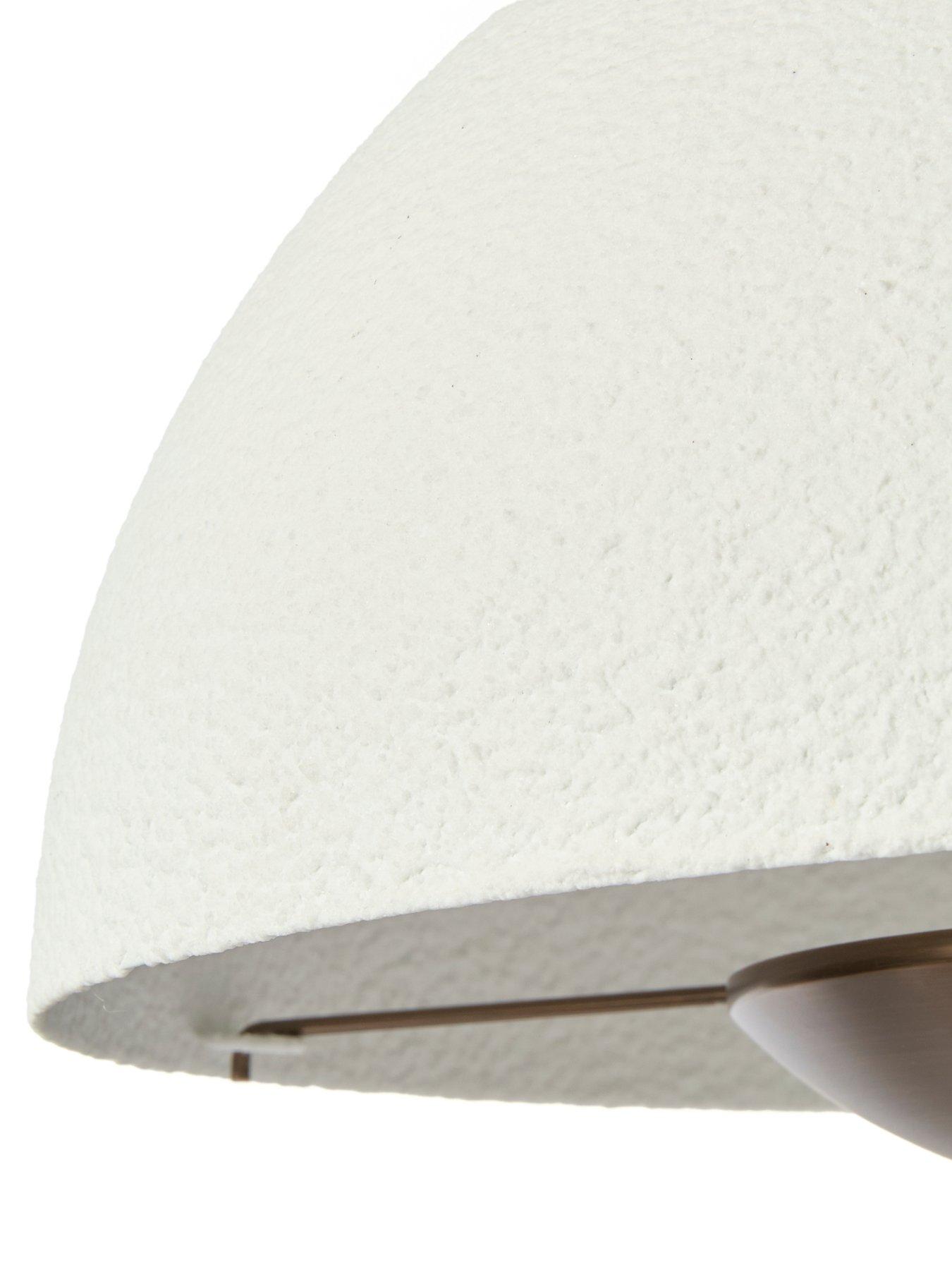 Image 4 of 5 of Michelle Keegan Home Textured Metal Dome Easy Fit Shade