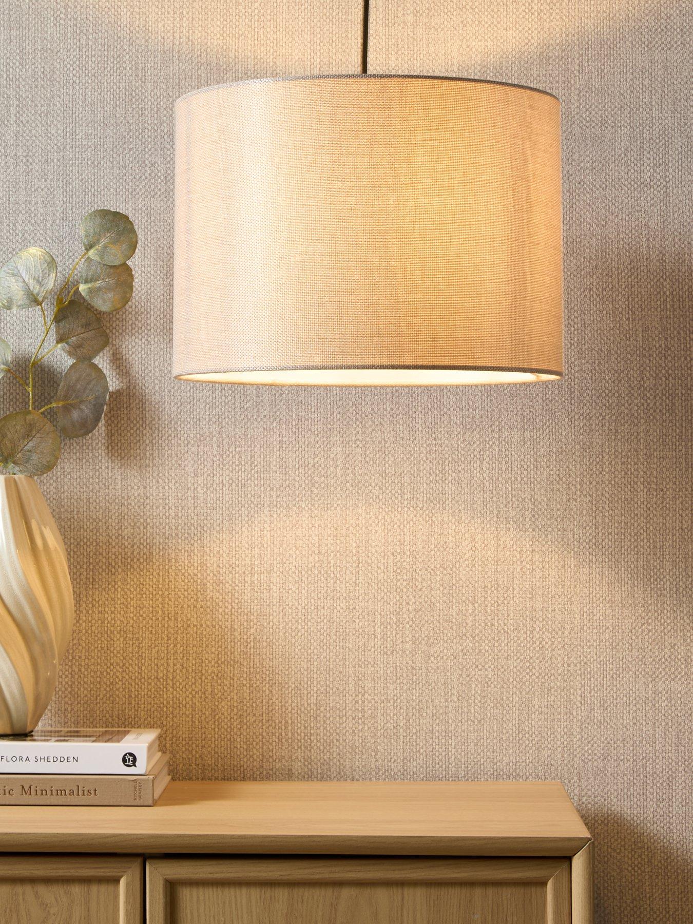 Image 1 of 3 of The Very Collection Langley Tweed Easy Fit Shade 35cm