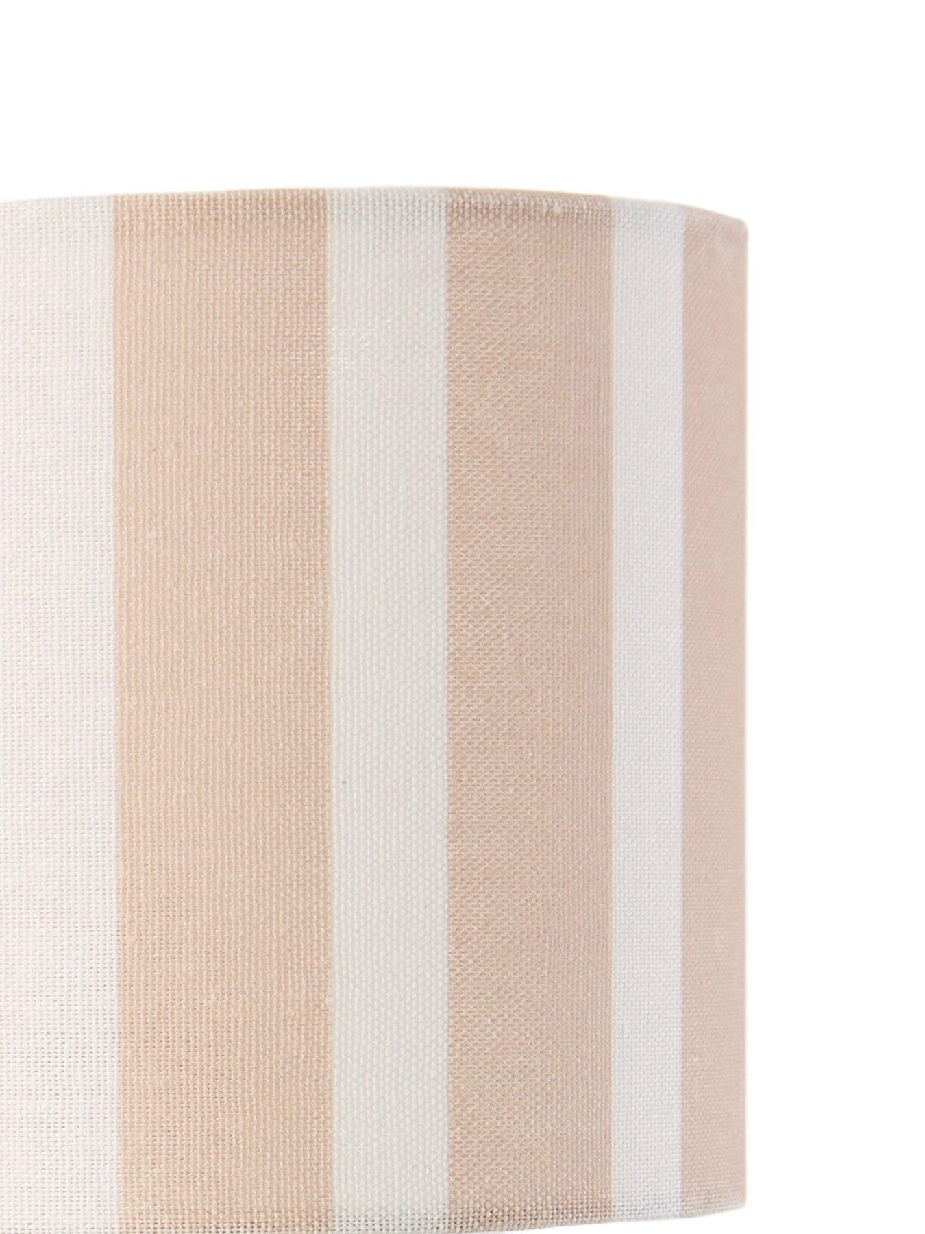 Image 7 of 7 of The Very Collection Rechargeable Wall Light With Striped Shade