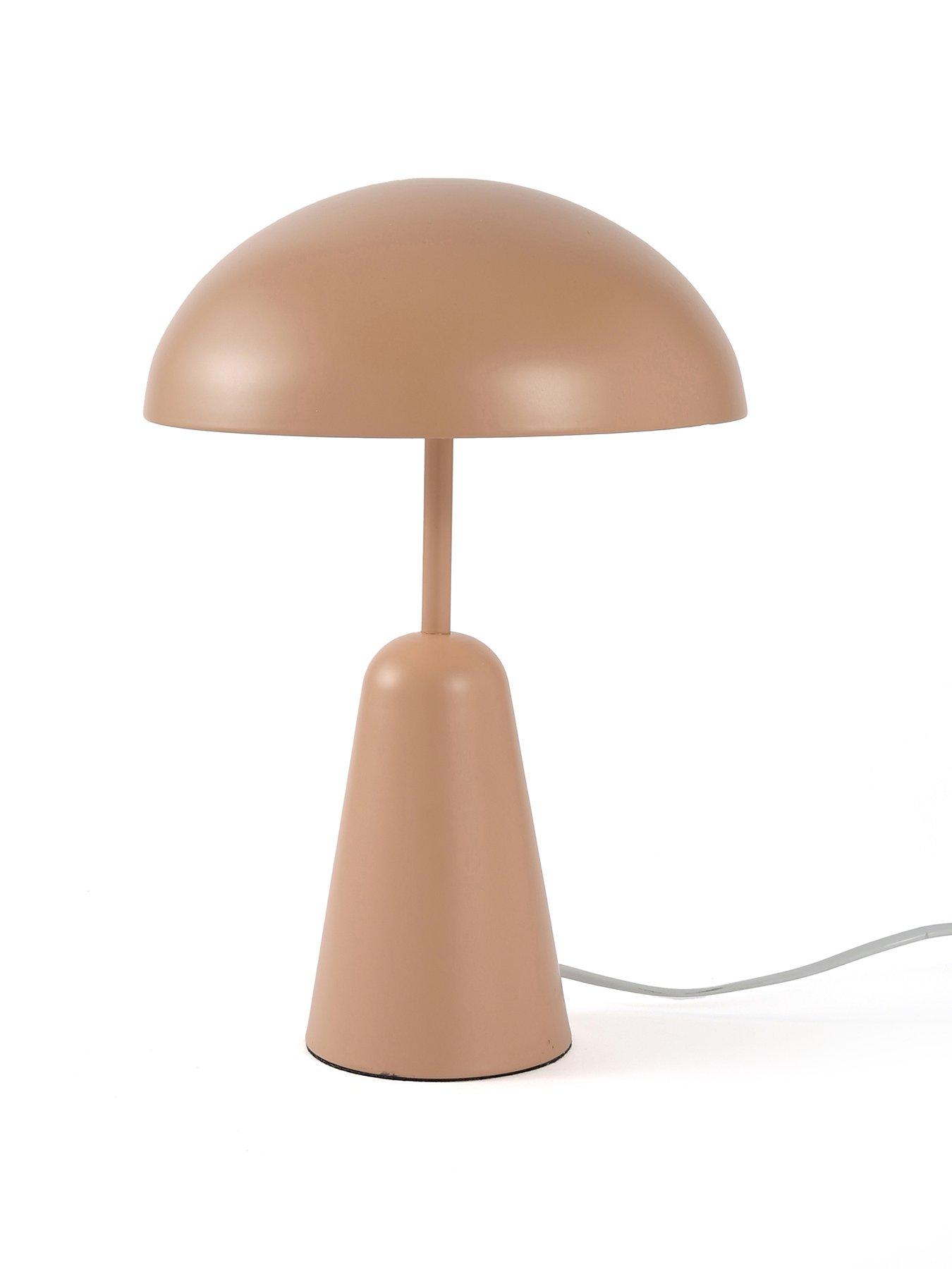 Image 2 of 5 of The Very Collection Palm Dome Spun Table Lamp