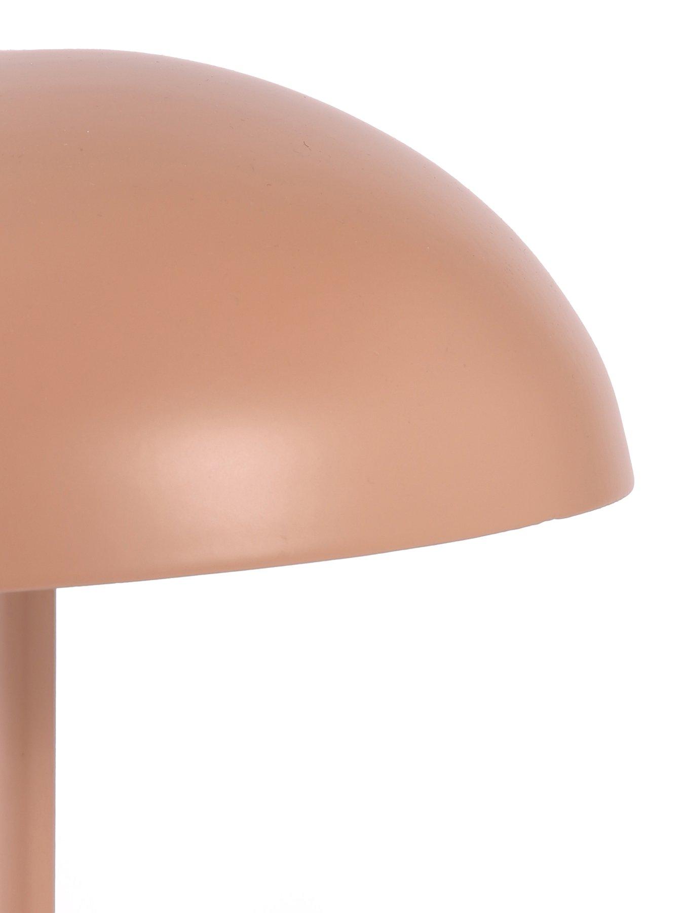 Image 4 of 5 of The Very Collection Palm Dome Spun Table Lamp