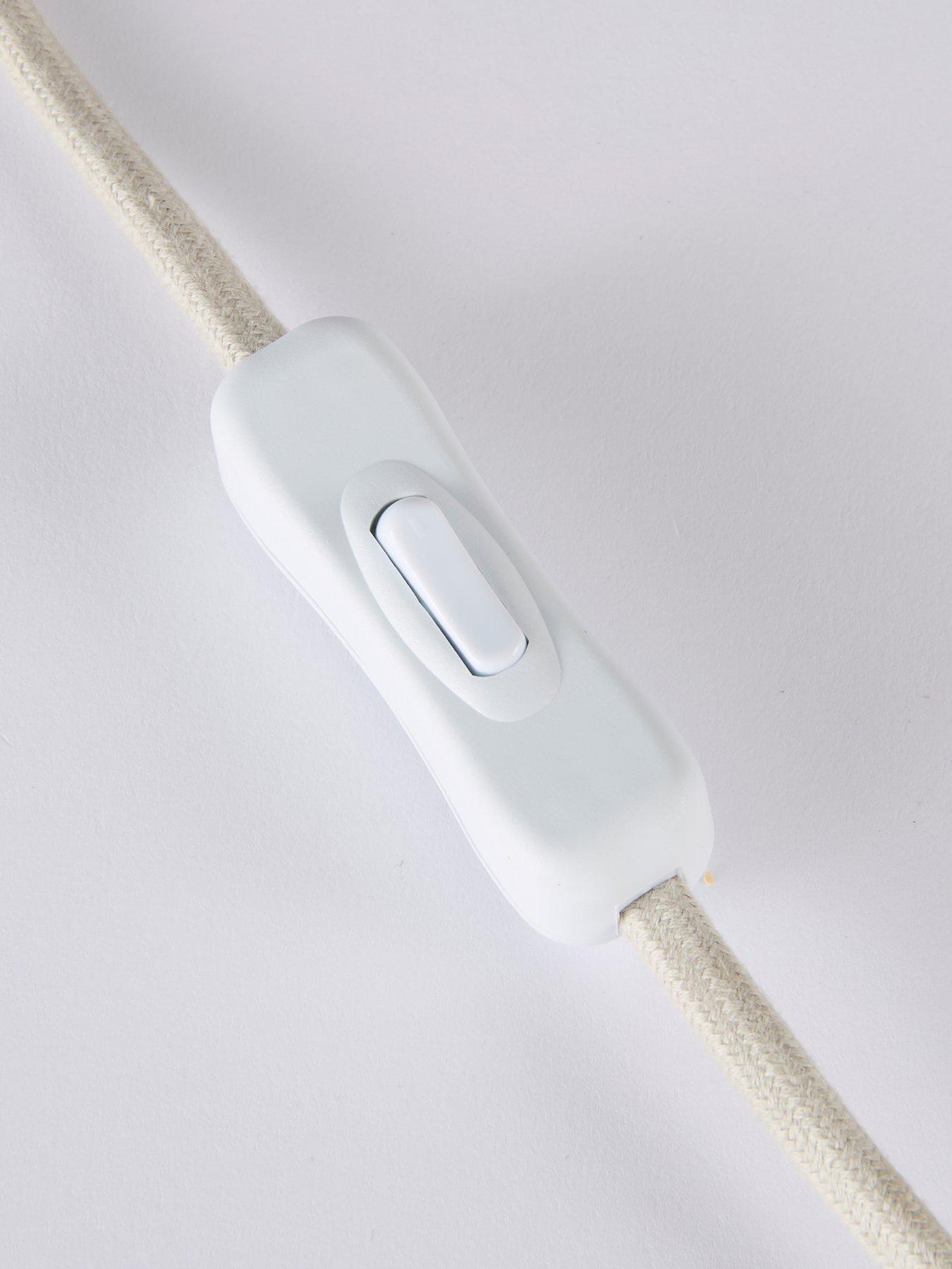 Image 6 of 6 of The Very Collection Frosted Sculptural Table Lamp