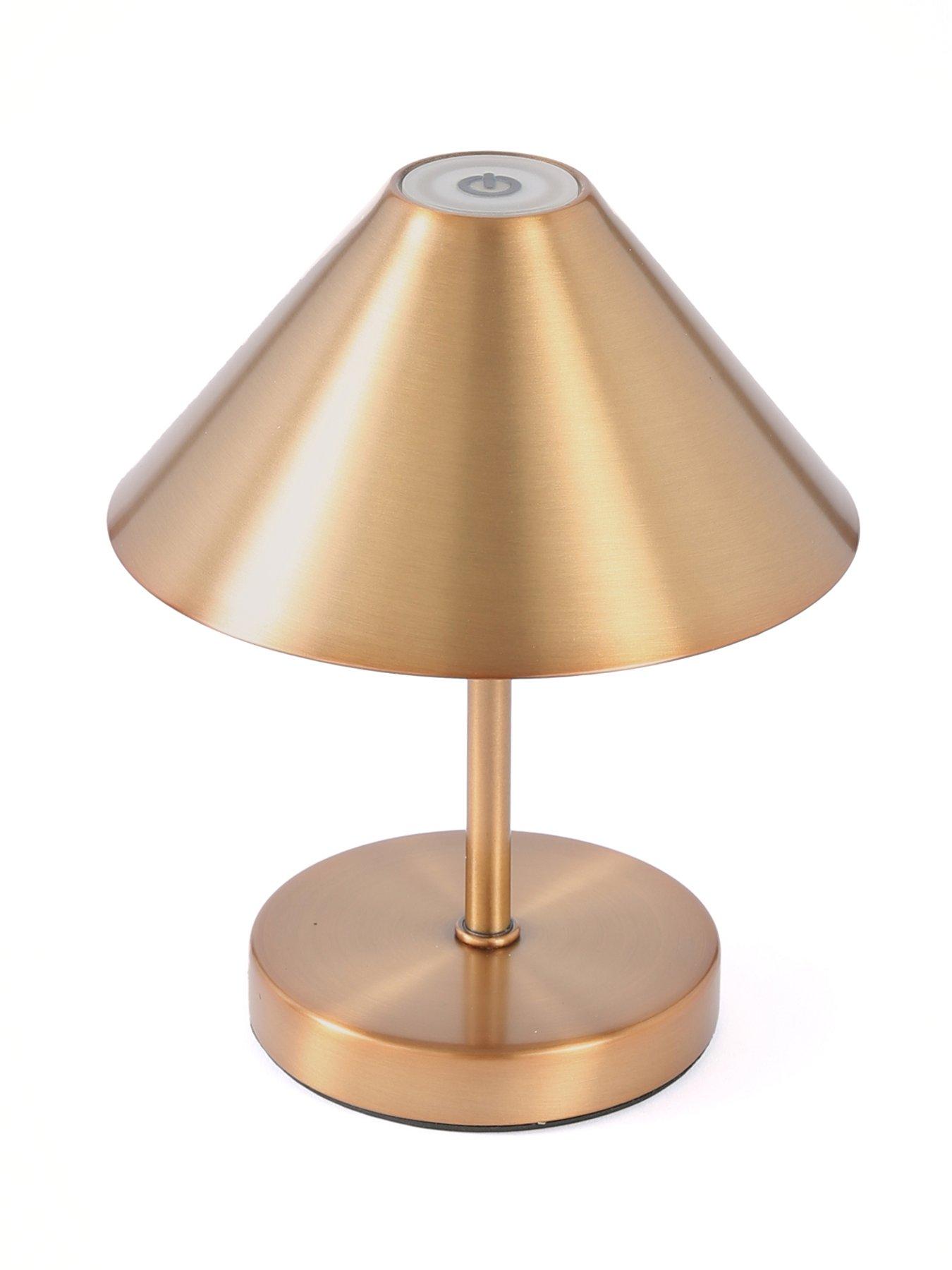 Image 6 of 6 of The Very Collection Petite Bronze Re-chargable Table Lamp
