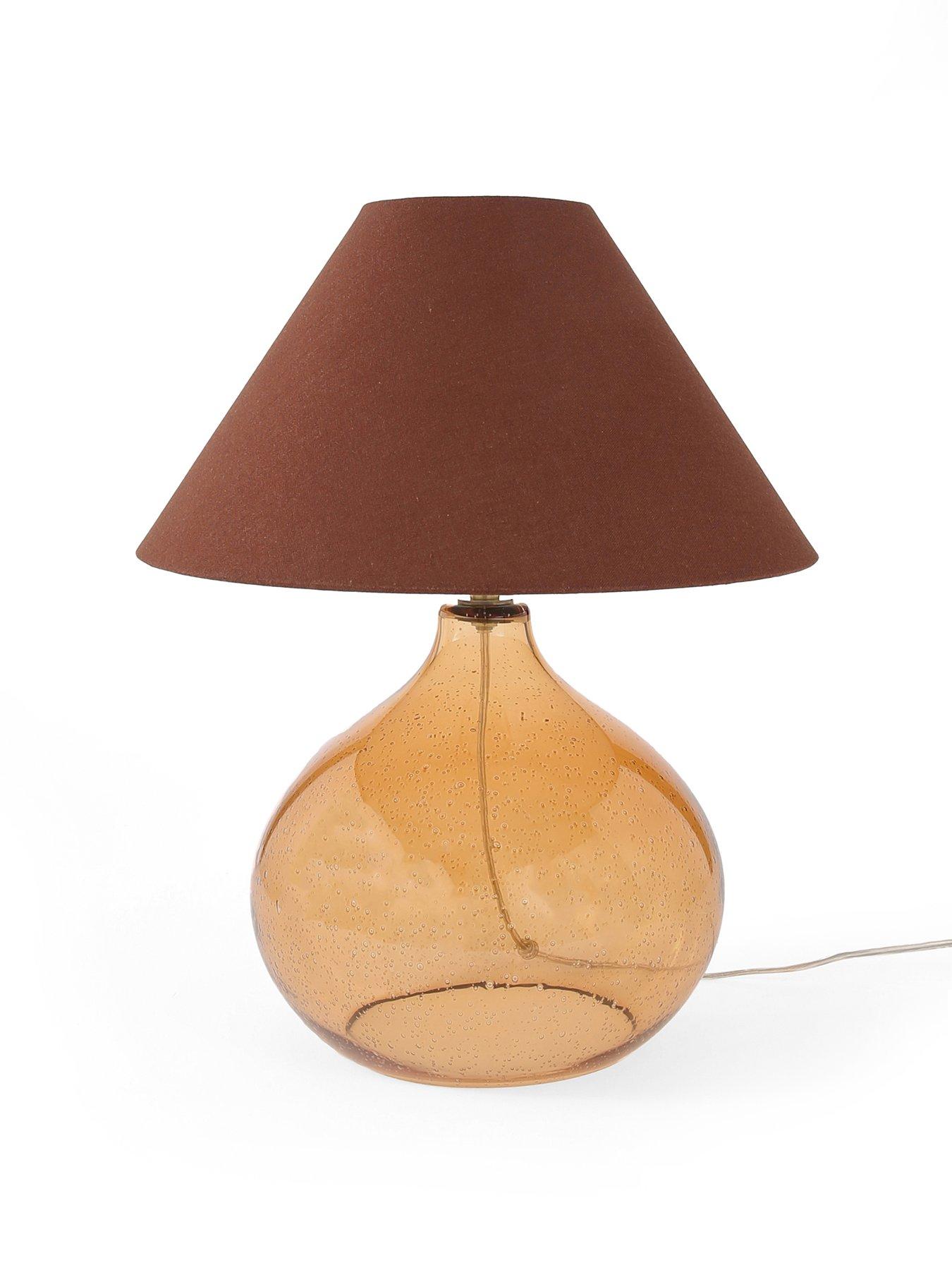 Image 2 of 7 of The Very Collection Bubble Glass Table Lamp