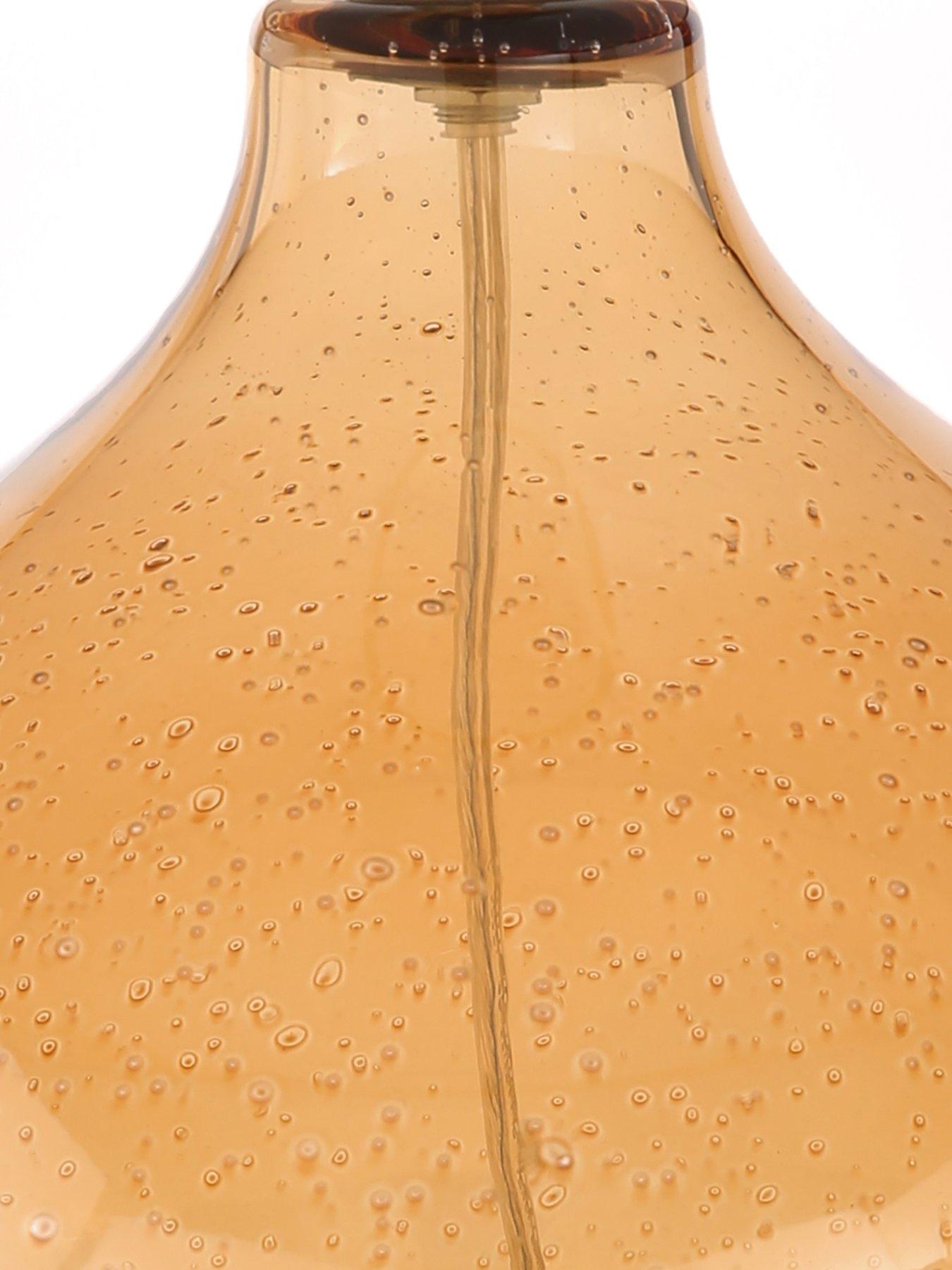 Image 4 of 7 of The Very Collection Bubble Glass Table Lamp