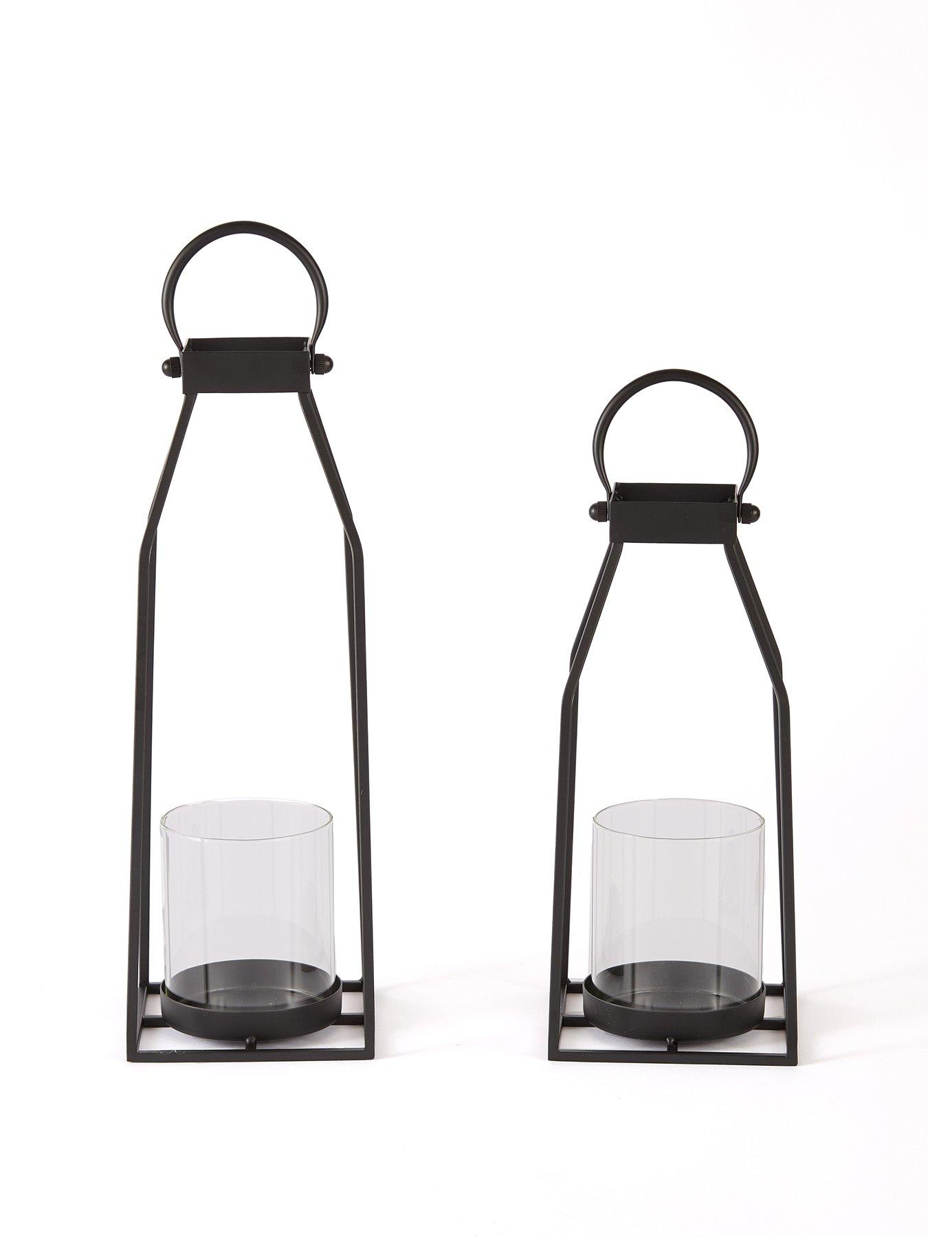 Image 2 of 5 of The Very Collection Set Of 2 Metal Lanterns