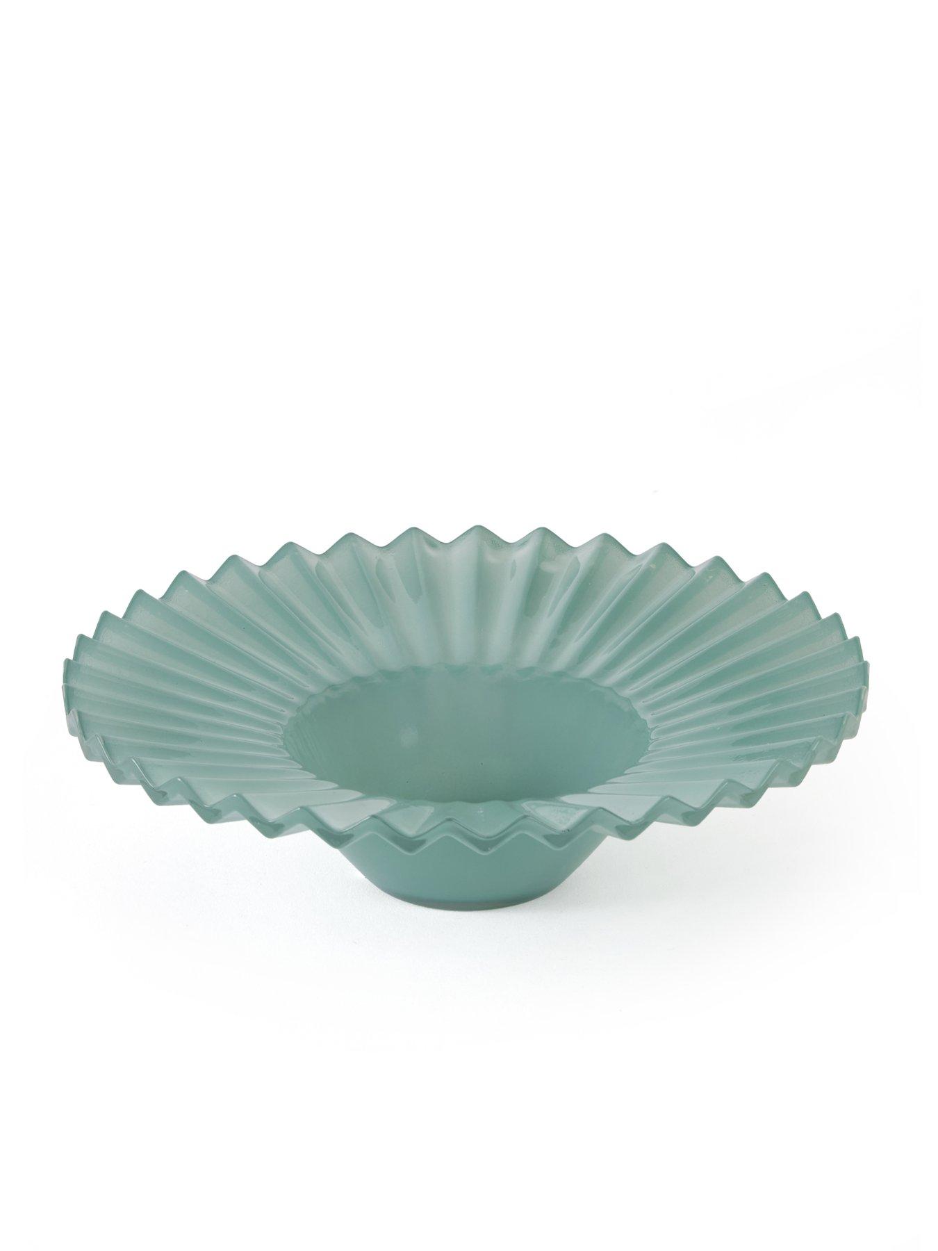 Image 3 of 6 of The Very Collection Fluted Fan Deco Bowl