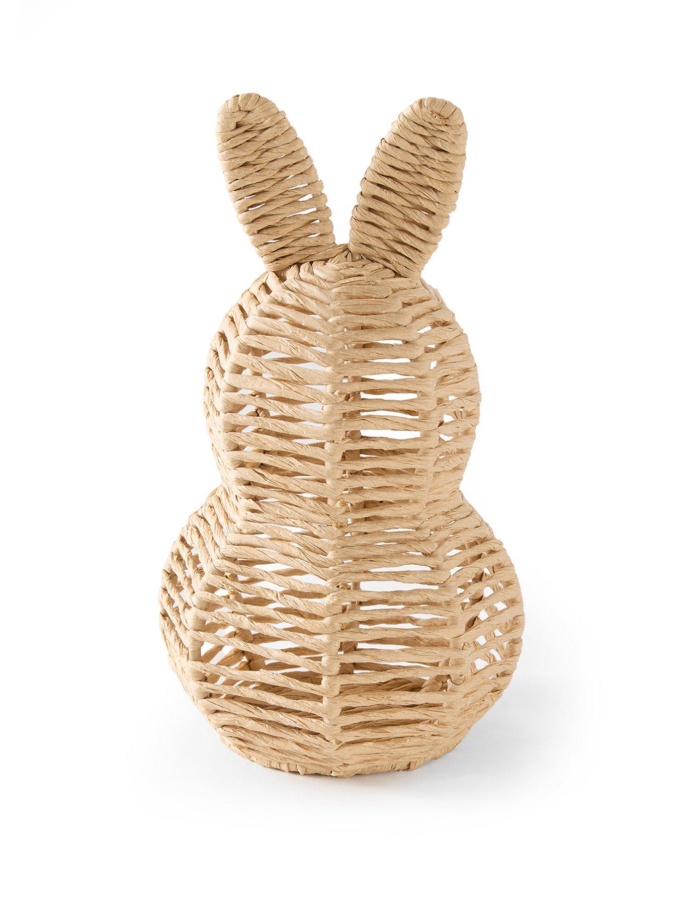 Image 2 of 6 of The Very Collection Natural Woven Rabbit
