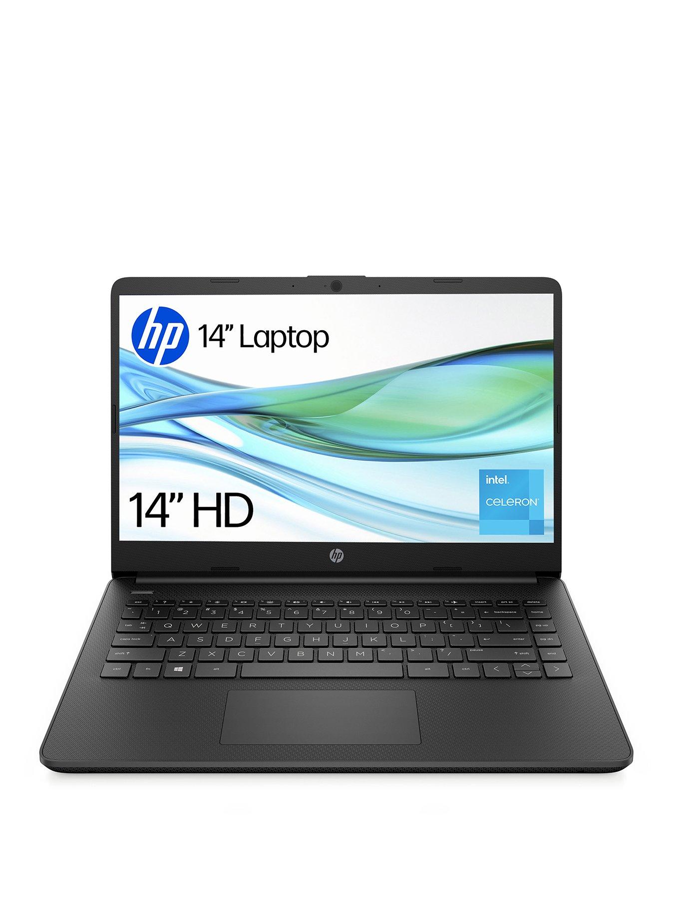 undefined 14s-dq0007na Laptop - 14 in  - Intel Celeron N4120 - 4GB RAM - 64GB  - Black