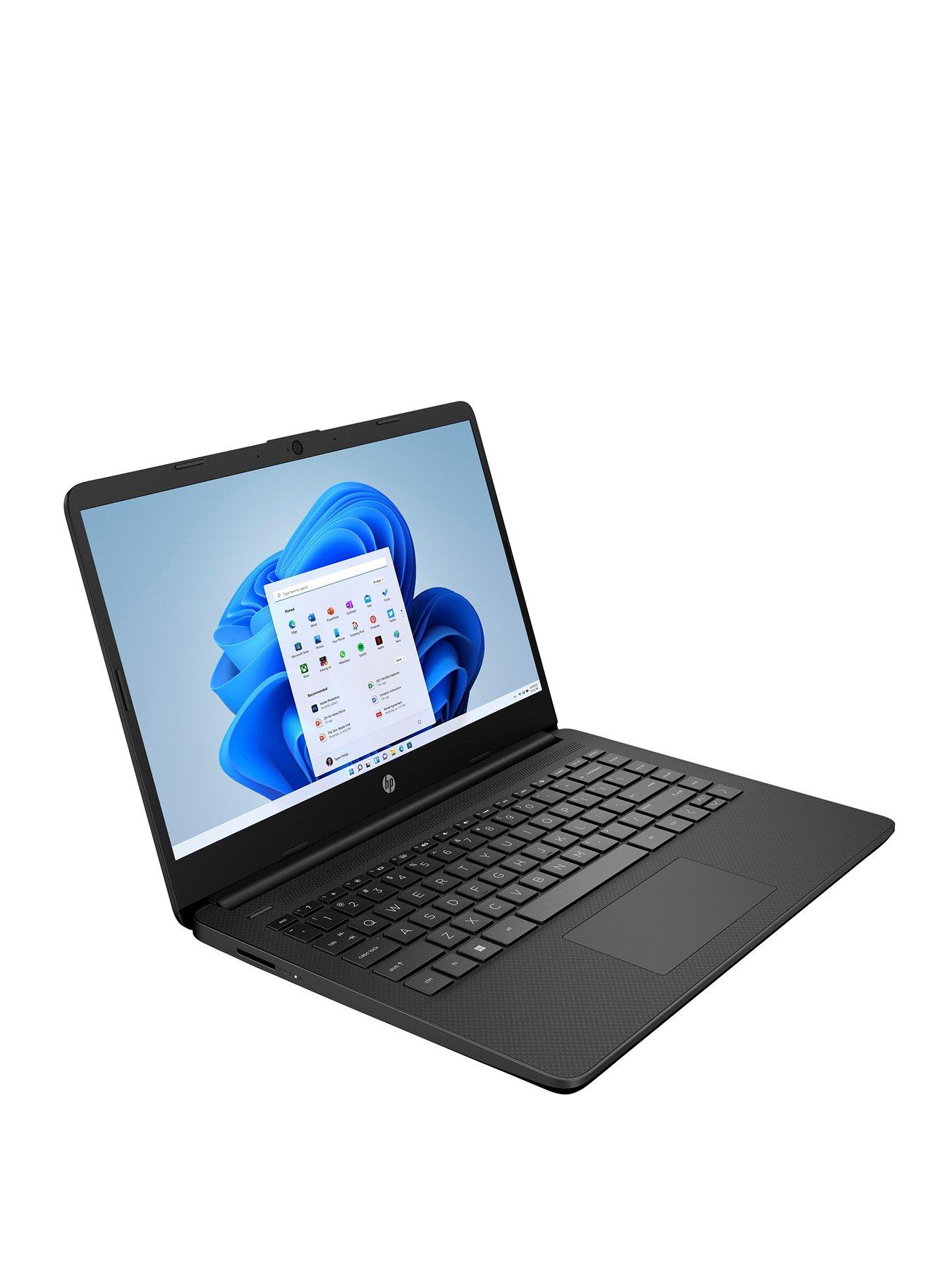 Image 3 of 5 of HP 14s-dq0007na Laptop - 14 in  - Intel Celeron N4120 - 4GB RAM - 64GB  - Black