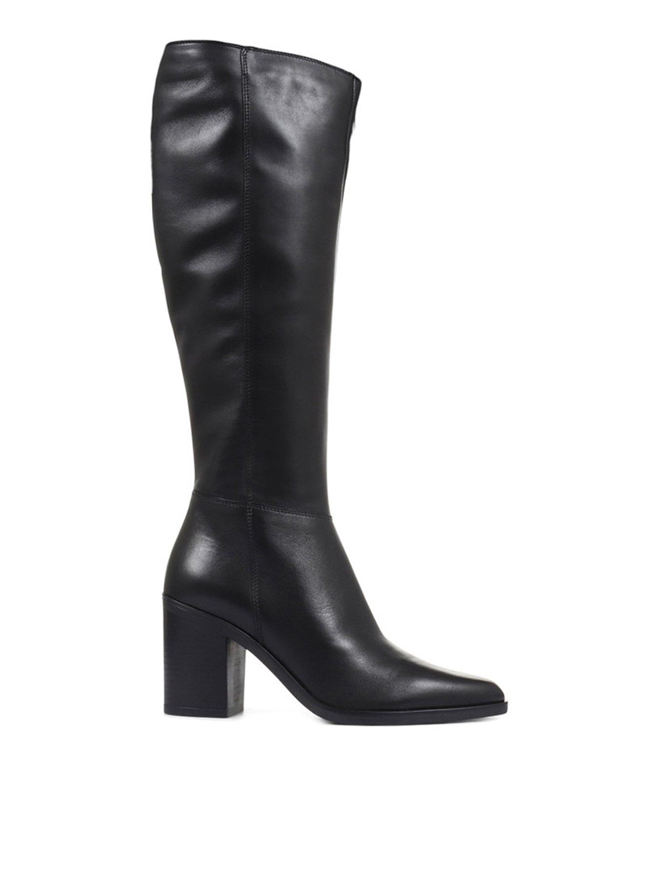 Jones Bootmaker Cagliari Medium Calf Width Knee High Boot, Black, Size 6, Women