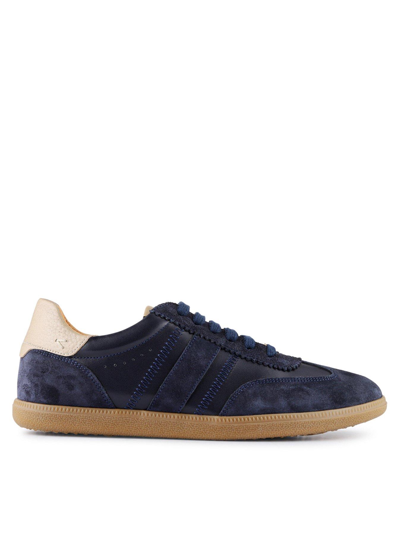 Jones Bootmaker Artea Textile Trainer - Navy
