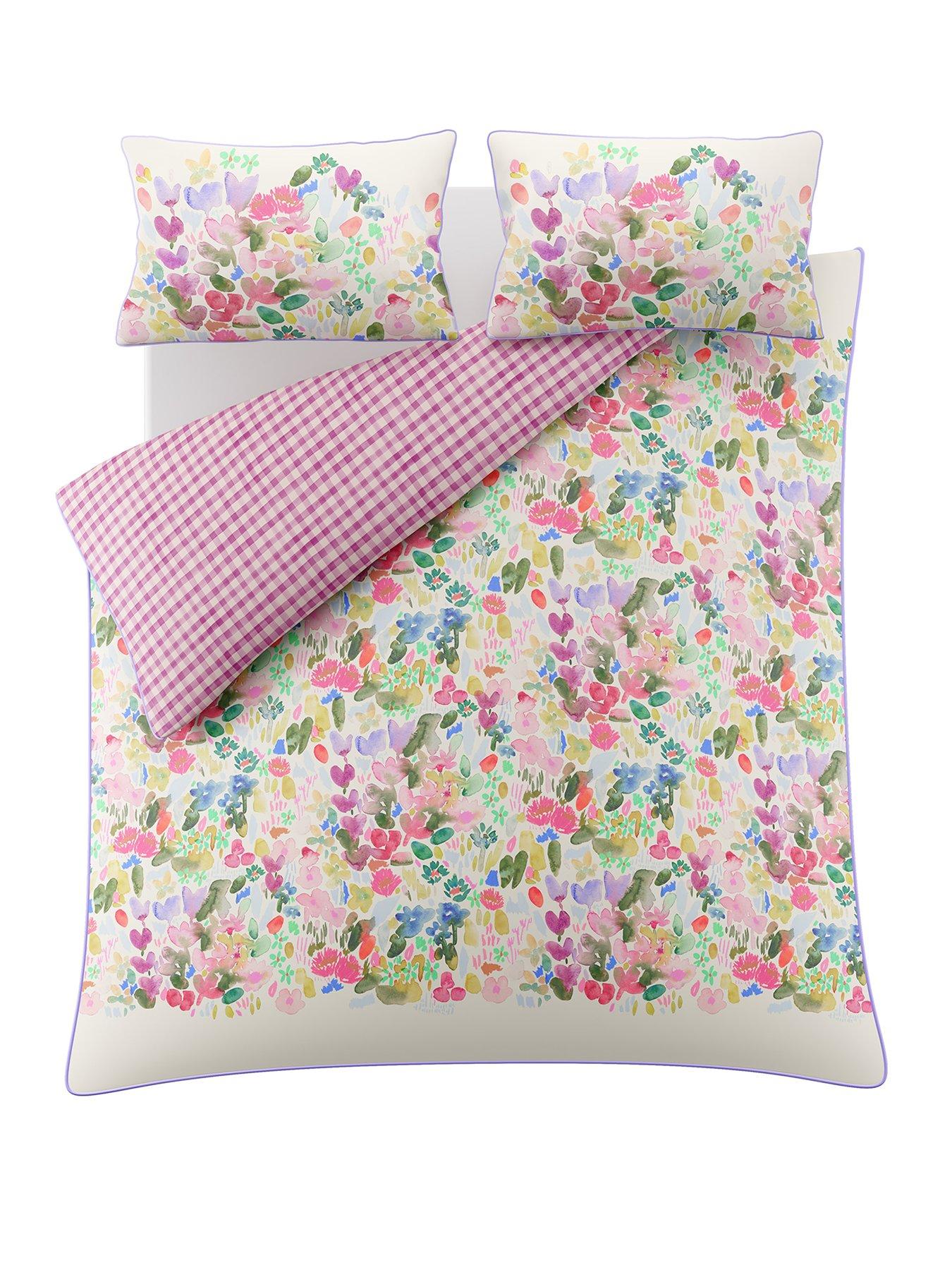 Image 2 of 7 of Bluebellgray Flora 100% Cotton Quilt Set