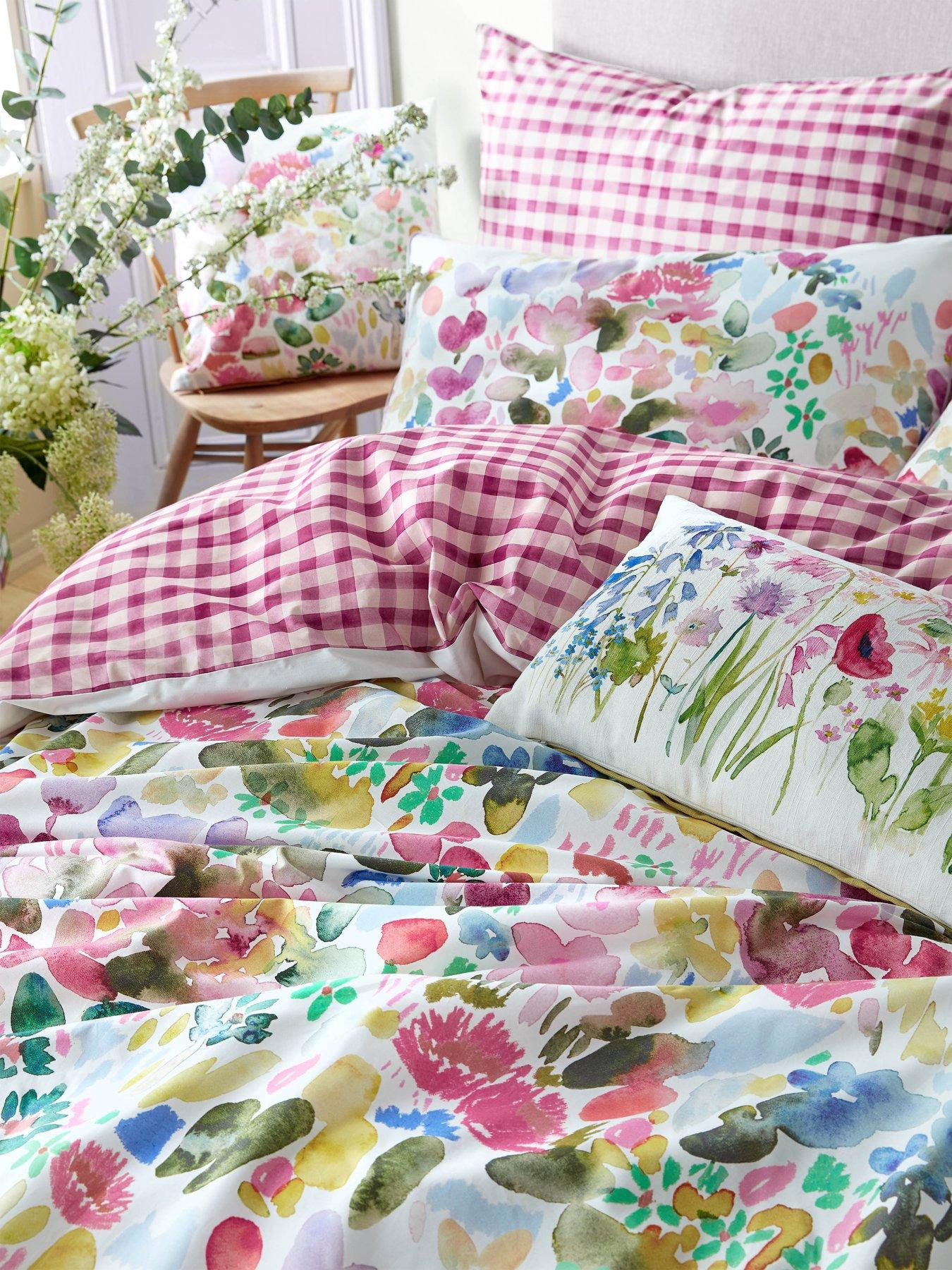 Image 3 of 7 of Bluebellgray Flora 100% Cotton Quilt Set