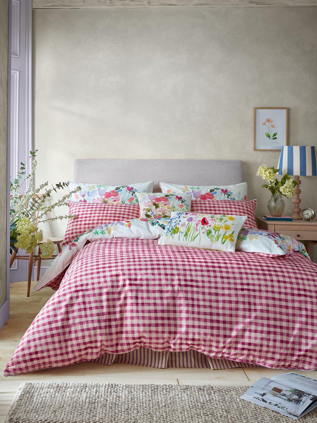 Image 7 of 7 of Bluebellgray Flora 100% Cotton Quilt Set