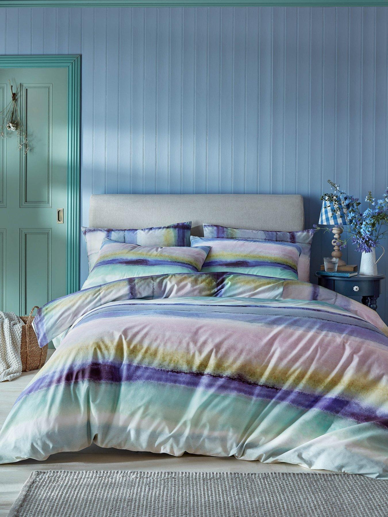 Bluebellgray Hebrides Tartan 100% Cotton King Quilt Set 230cm X 220cm