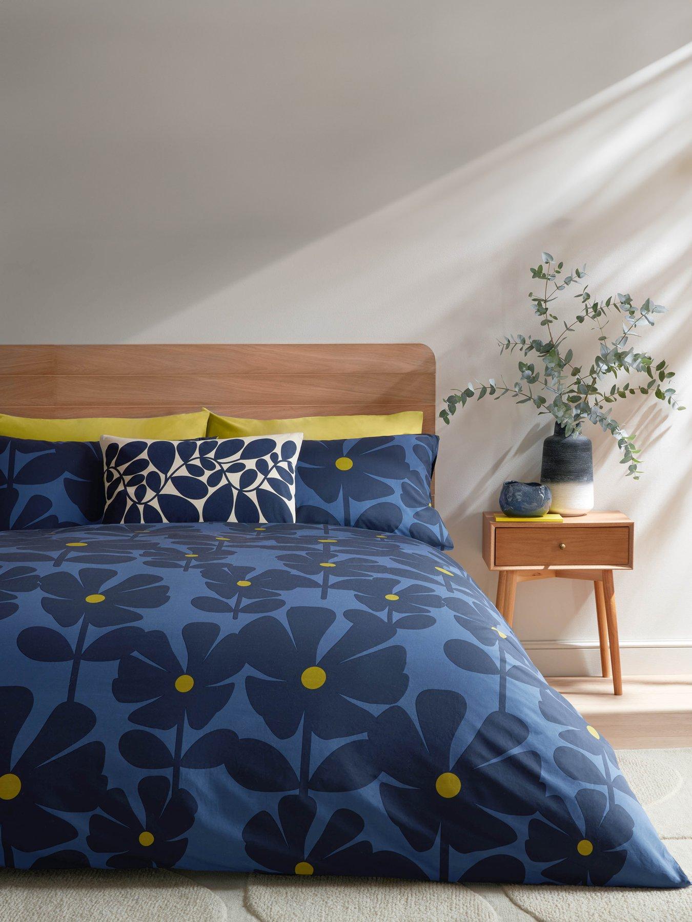 Orla Kiely Wildflower 100% Cotton Quilt Set