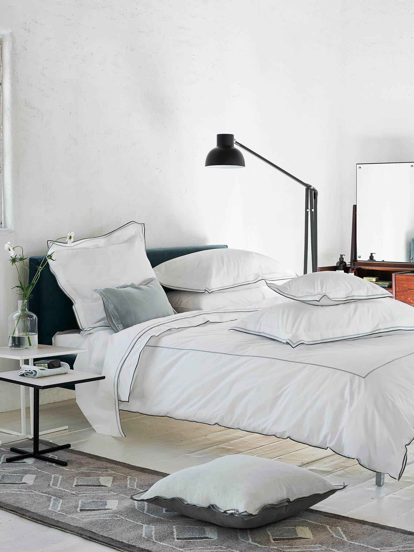 Designers Guild Astor 100% Cotton King Flat Sheet 275cm X 290cm
