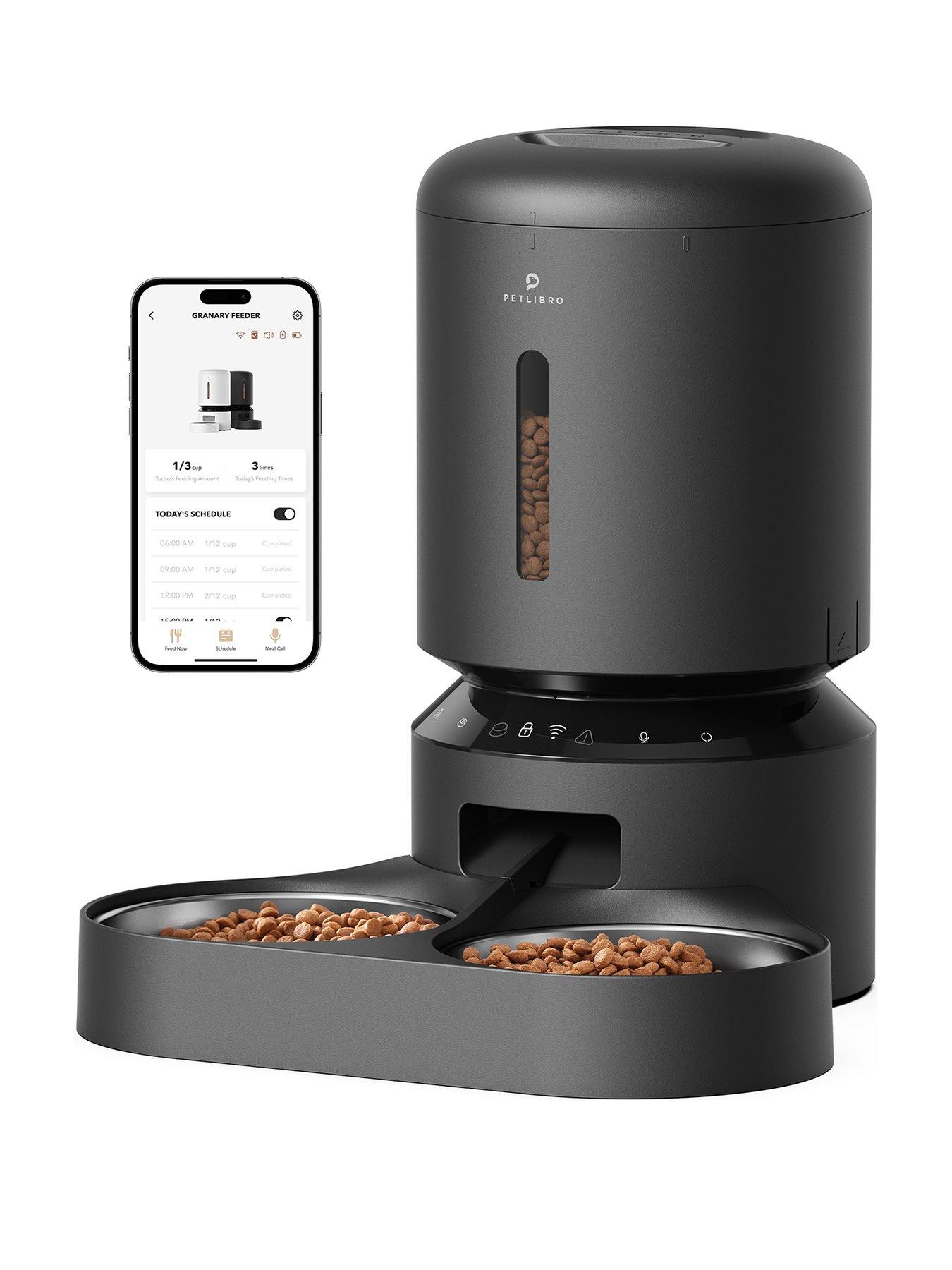 Petlibro Granary Wifi Dual Food Tray - Black