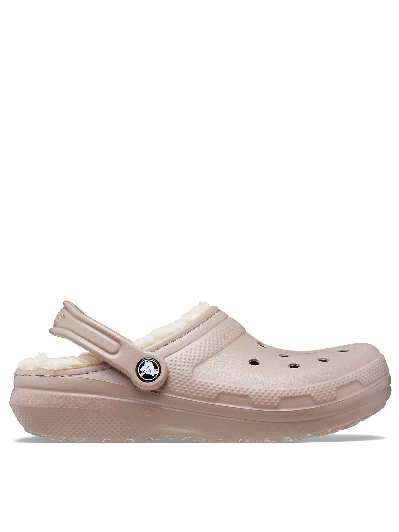 Crocs Classic Lined Clog -Mushroom/Bone