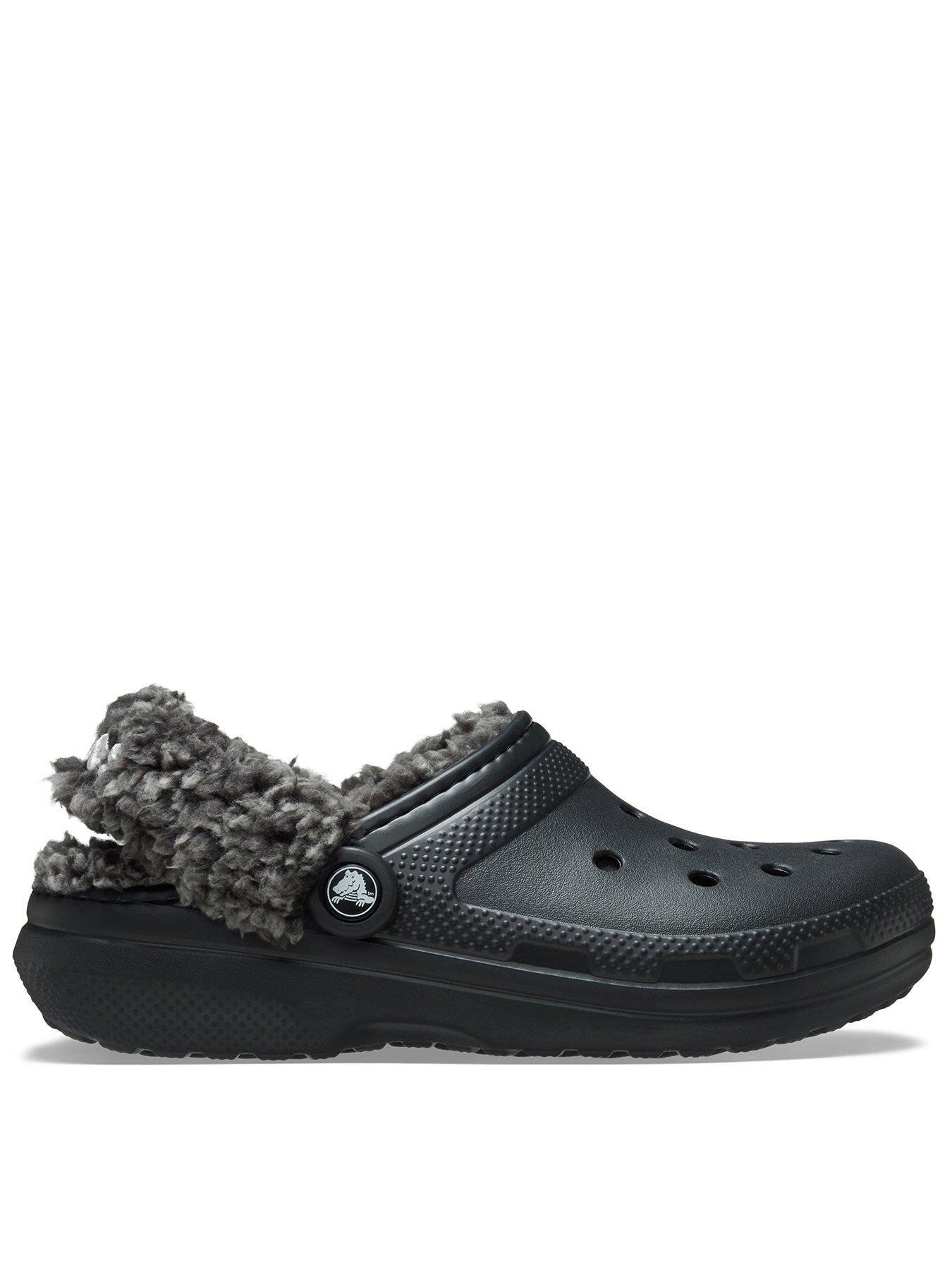Crocs Classic Fleece Lined Clog -Black