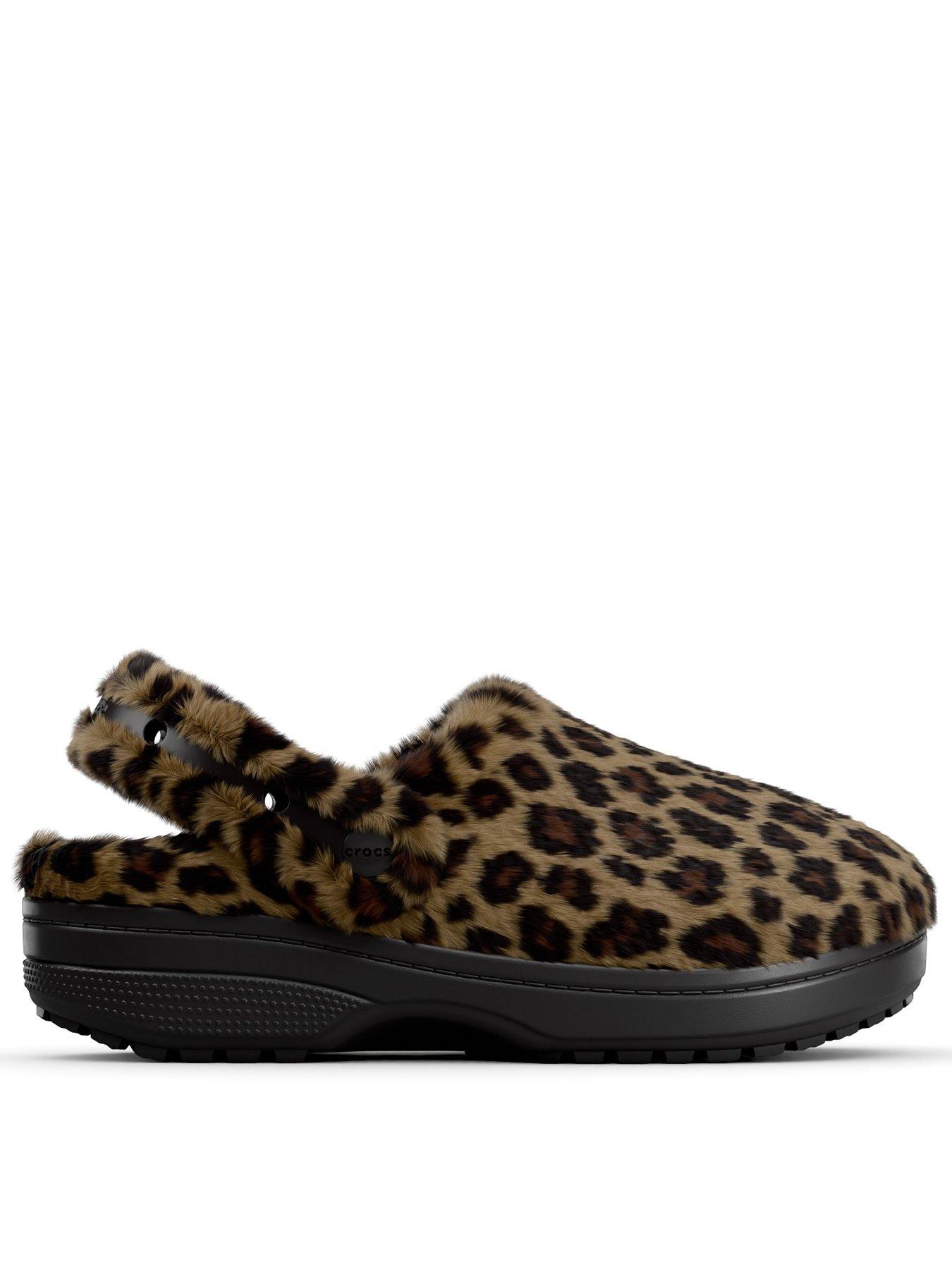 Crocs Classic Unfurgettable Animal Clog -Sepia/Leopard