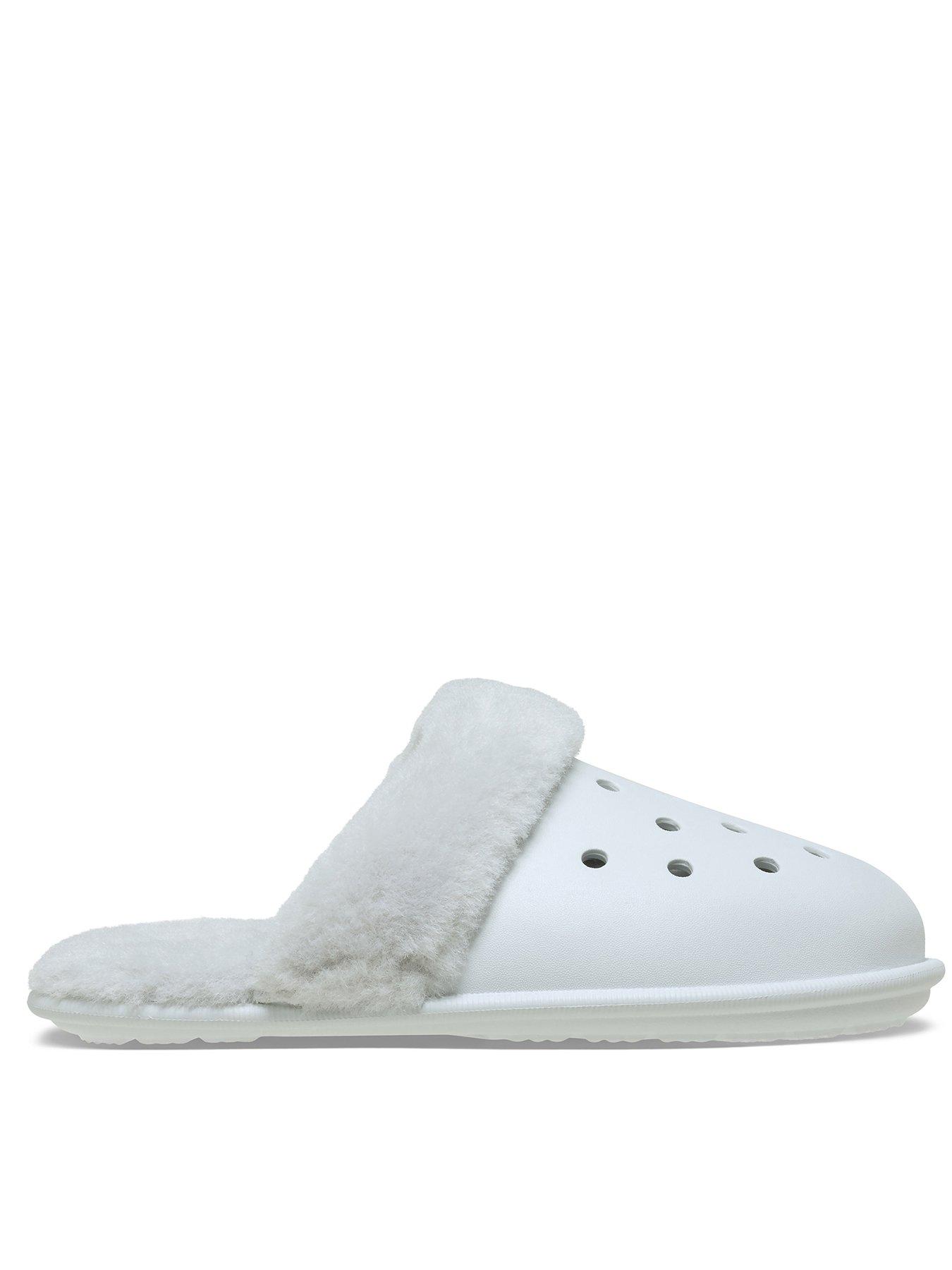 Crocs Classic Fuzz Scuff -Moonlight Grey