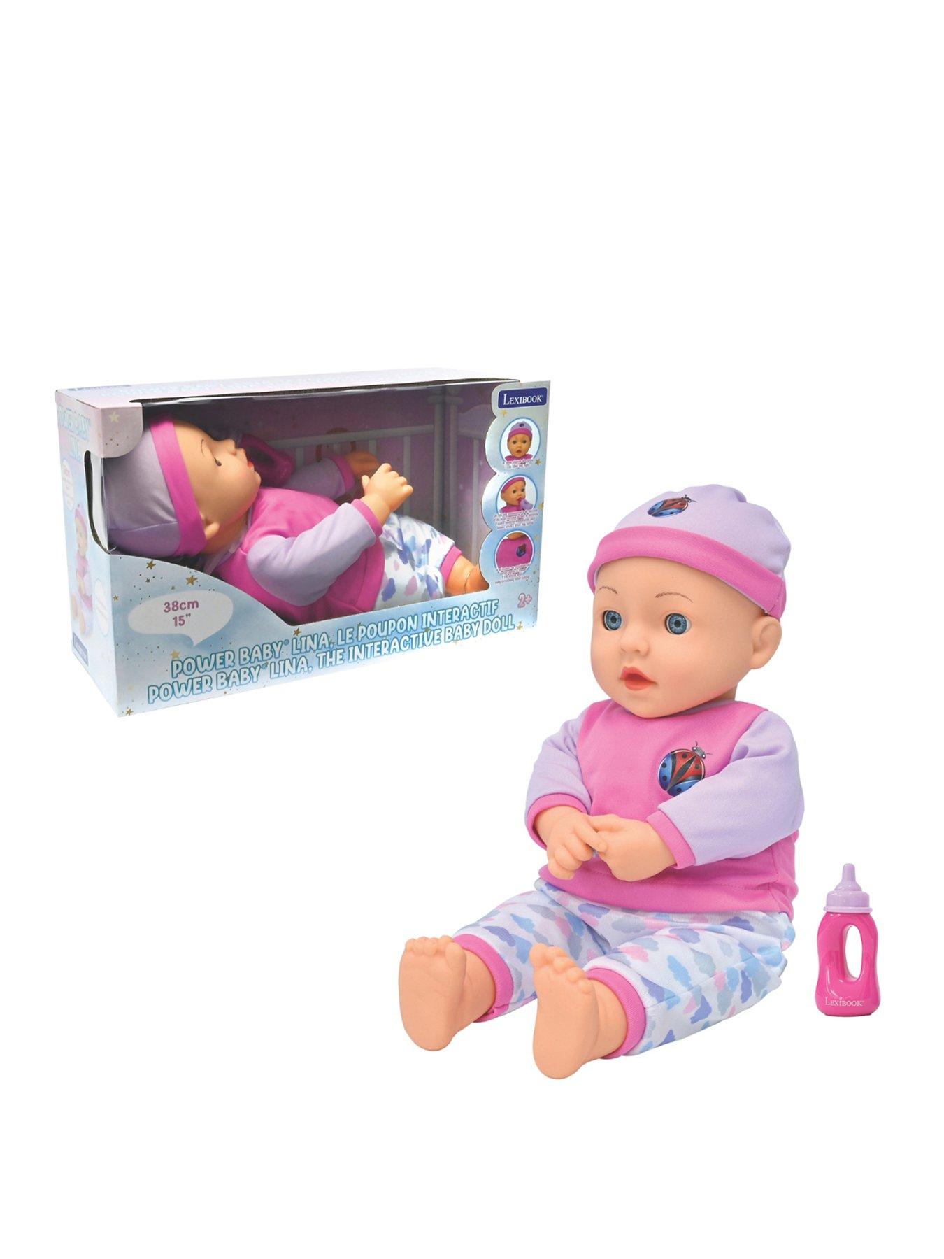 Lexibook Power Baby LINA, the interactive baby doll - 37cm
