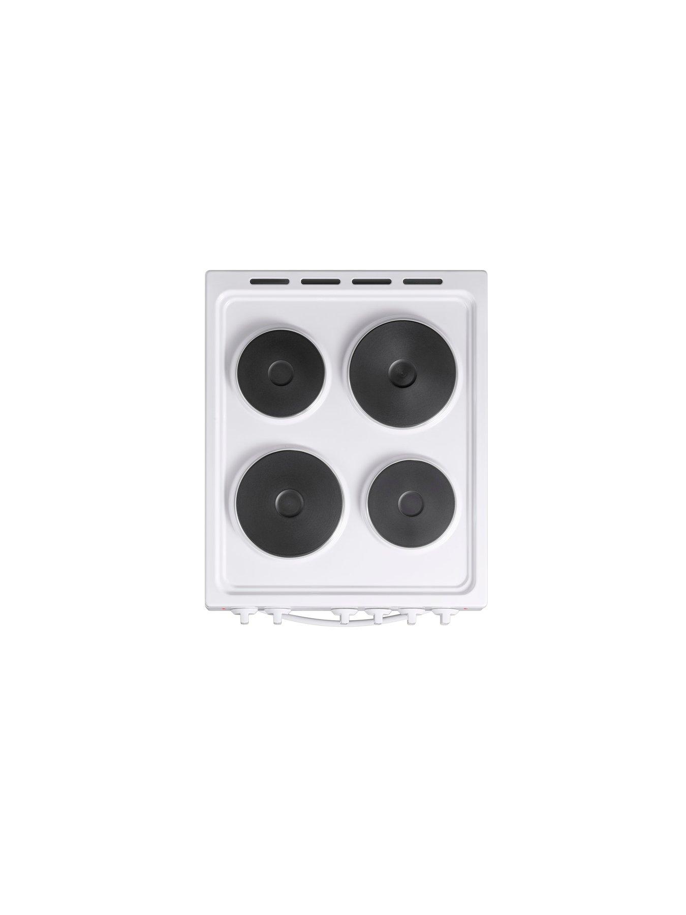Image 5 of 6 of Swan SX16710W 50cm Electric Solid Plate Cooker - White