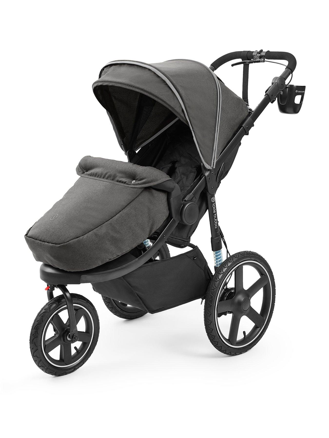 Ickle Bubba Venus Jogger Pro Max Jogger Stroller - Charcoal Grey