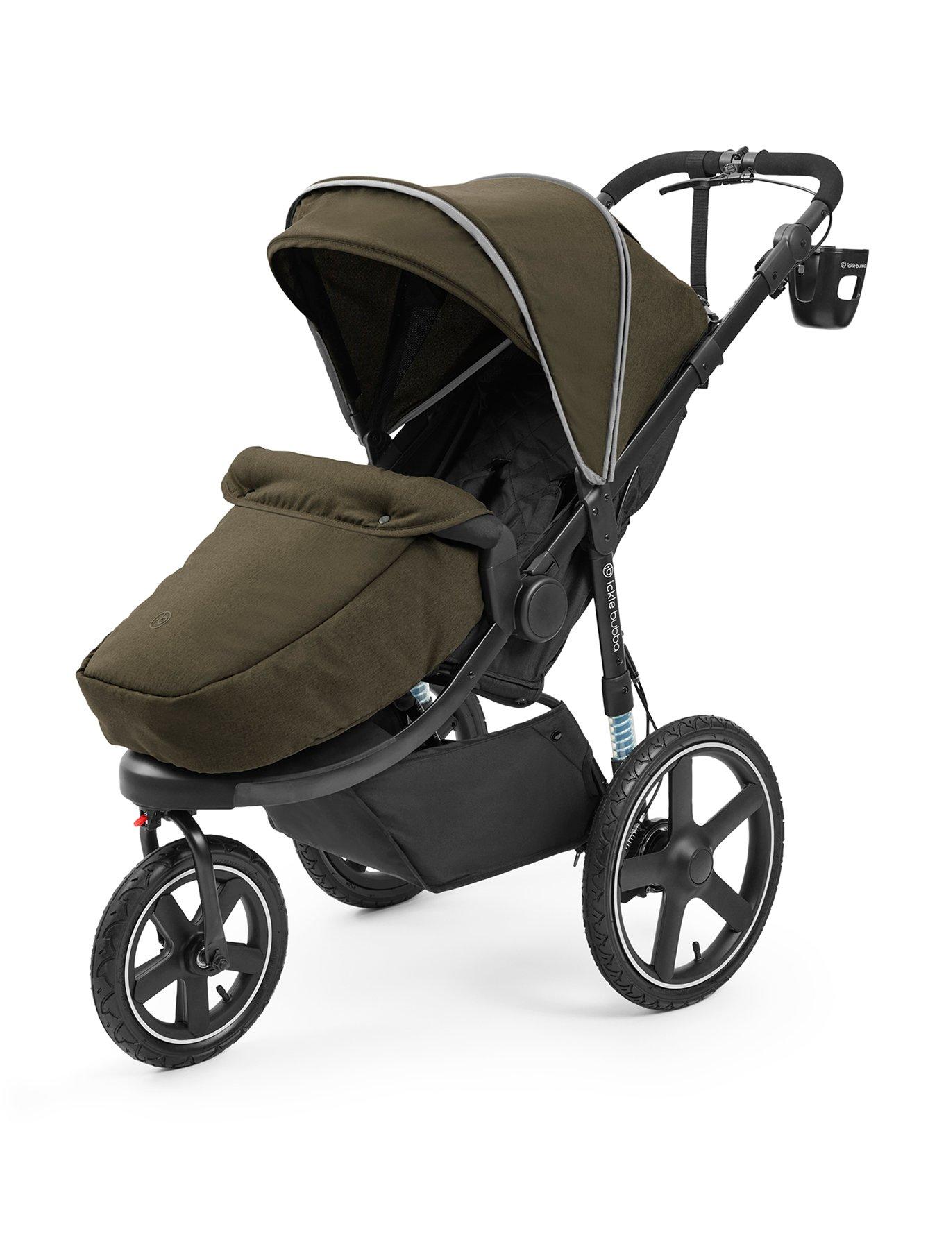 Ickle Bubba Venus Pro Max Jogger Stroller - Woodland