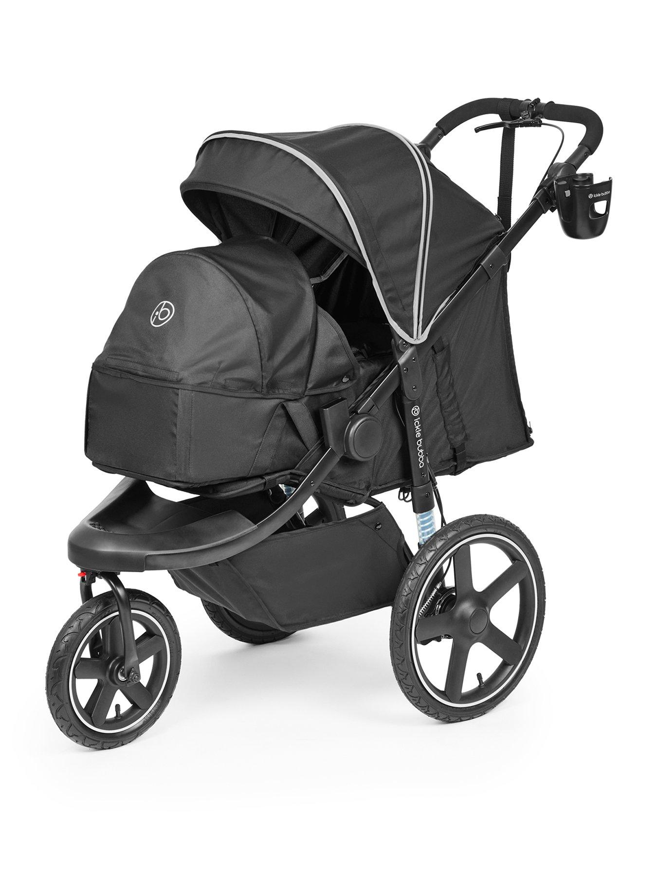 Ickle Bubba Venus Pro Prime Jogger Stroller - Midnight