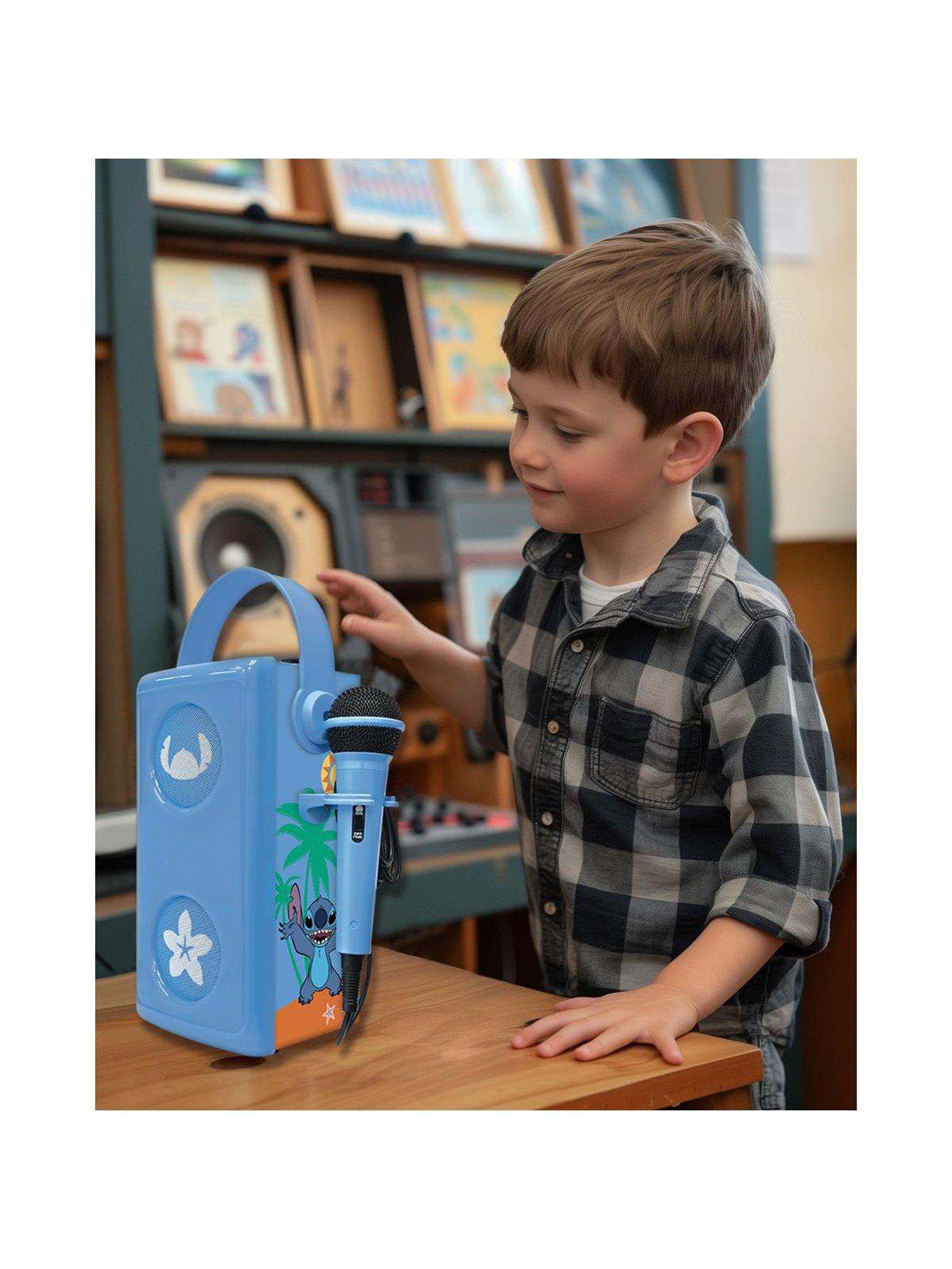 Image 7 of 7 of Disney Stitch Stitch Luminous Powerful Bluetooth speaker with microphone