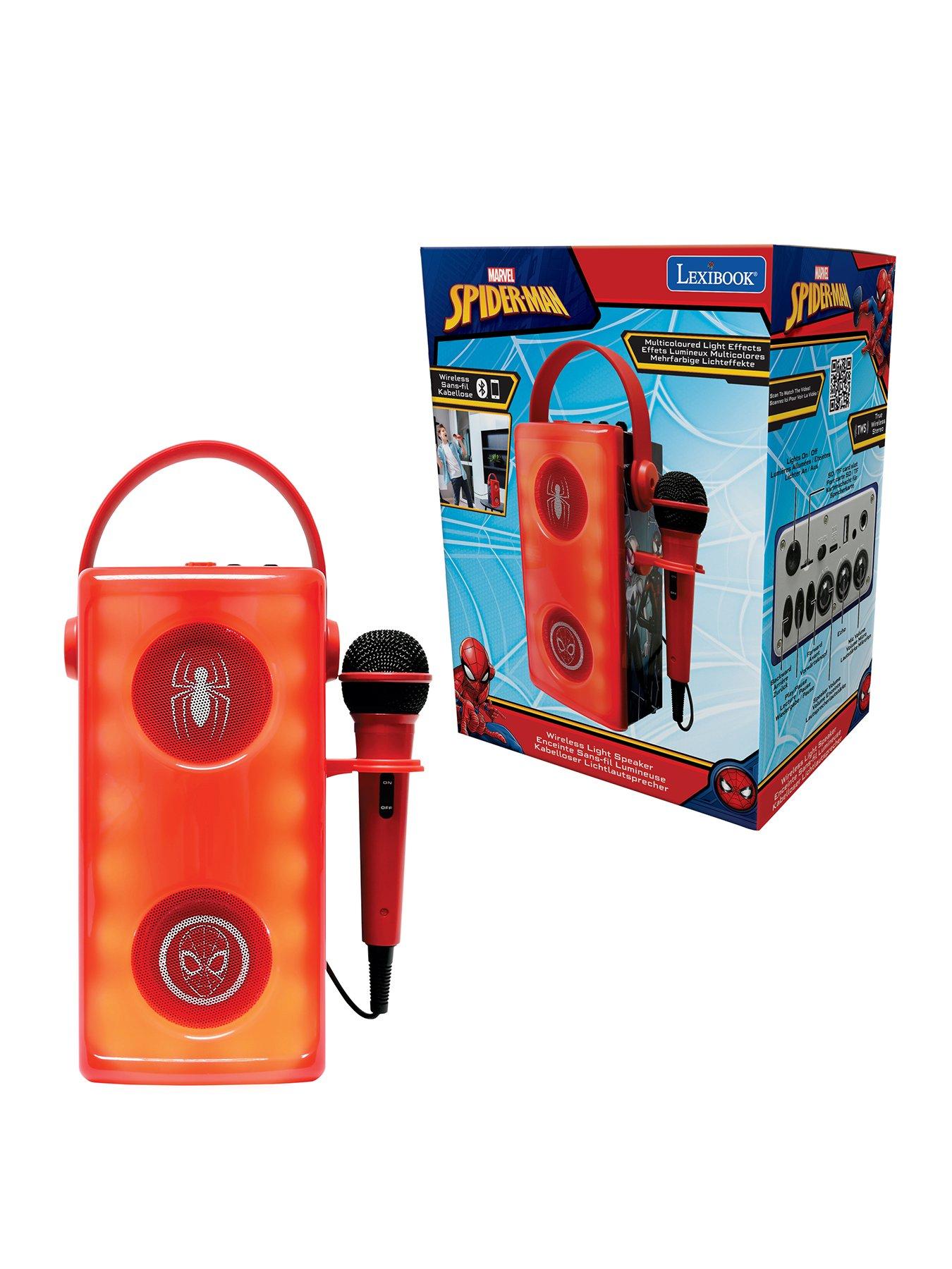 Image 1 of 7 of Spiderman Luminous Bluetooth speaker with microphone
