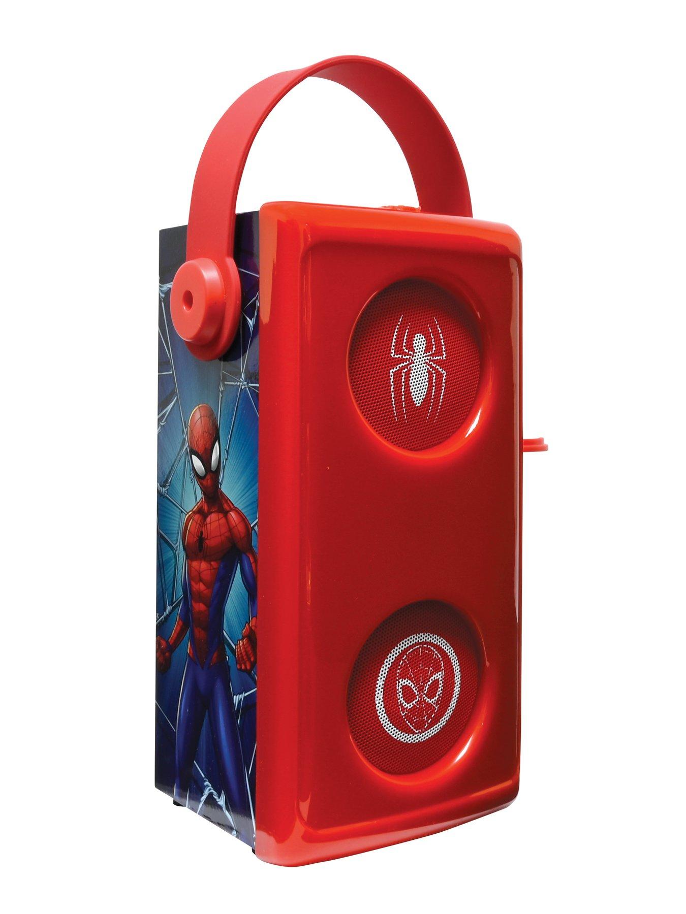 Image 2 of 7 of Spiderman Luminous Bluetooth speaker with microphone