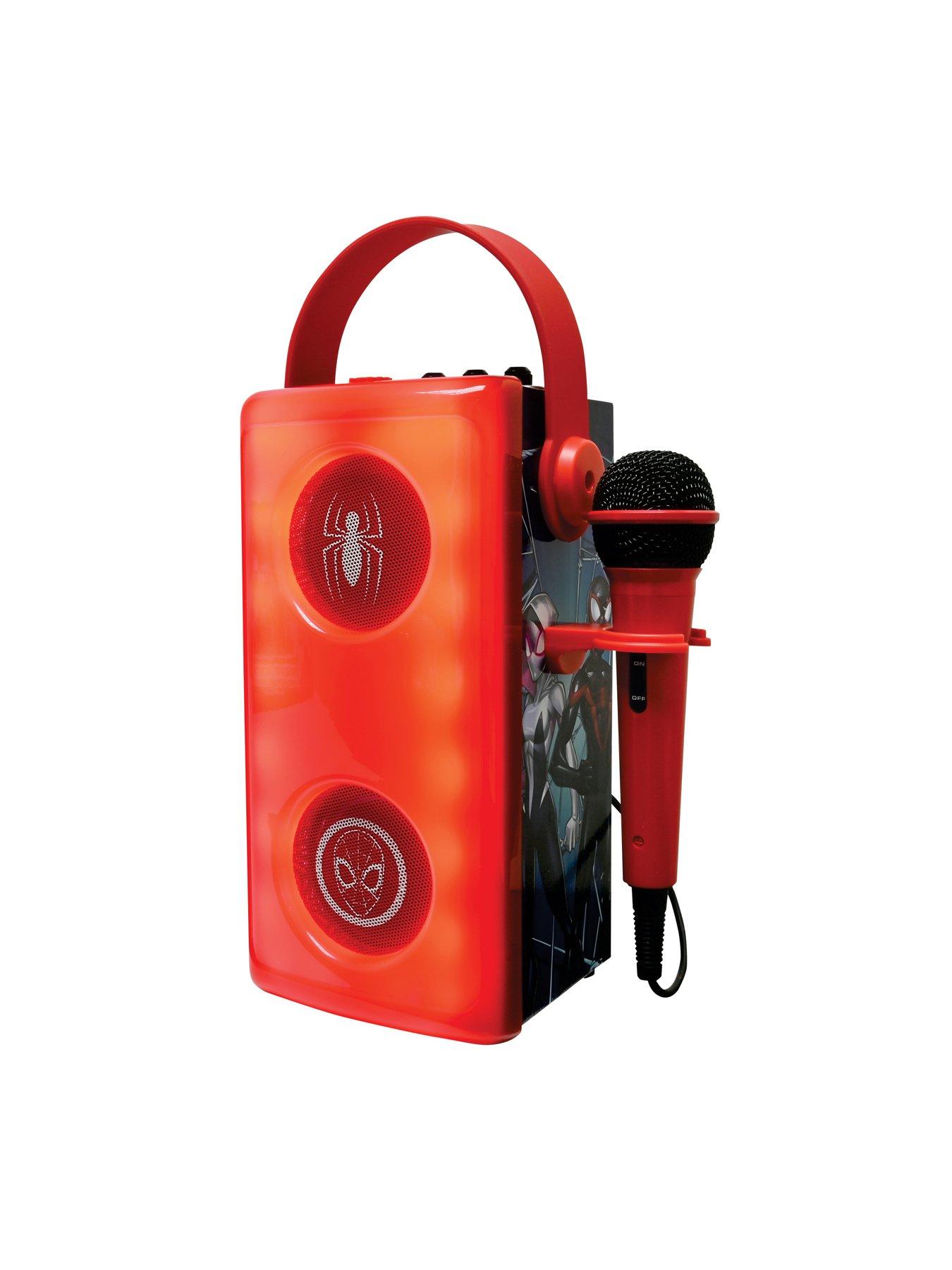 Image 4 of 7 of Spiderman Luminous Bluetooth speaker with microphone