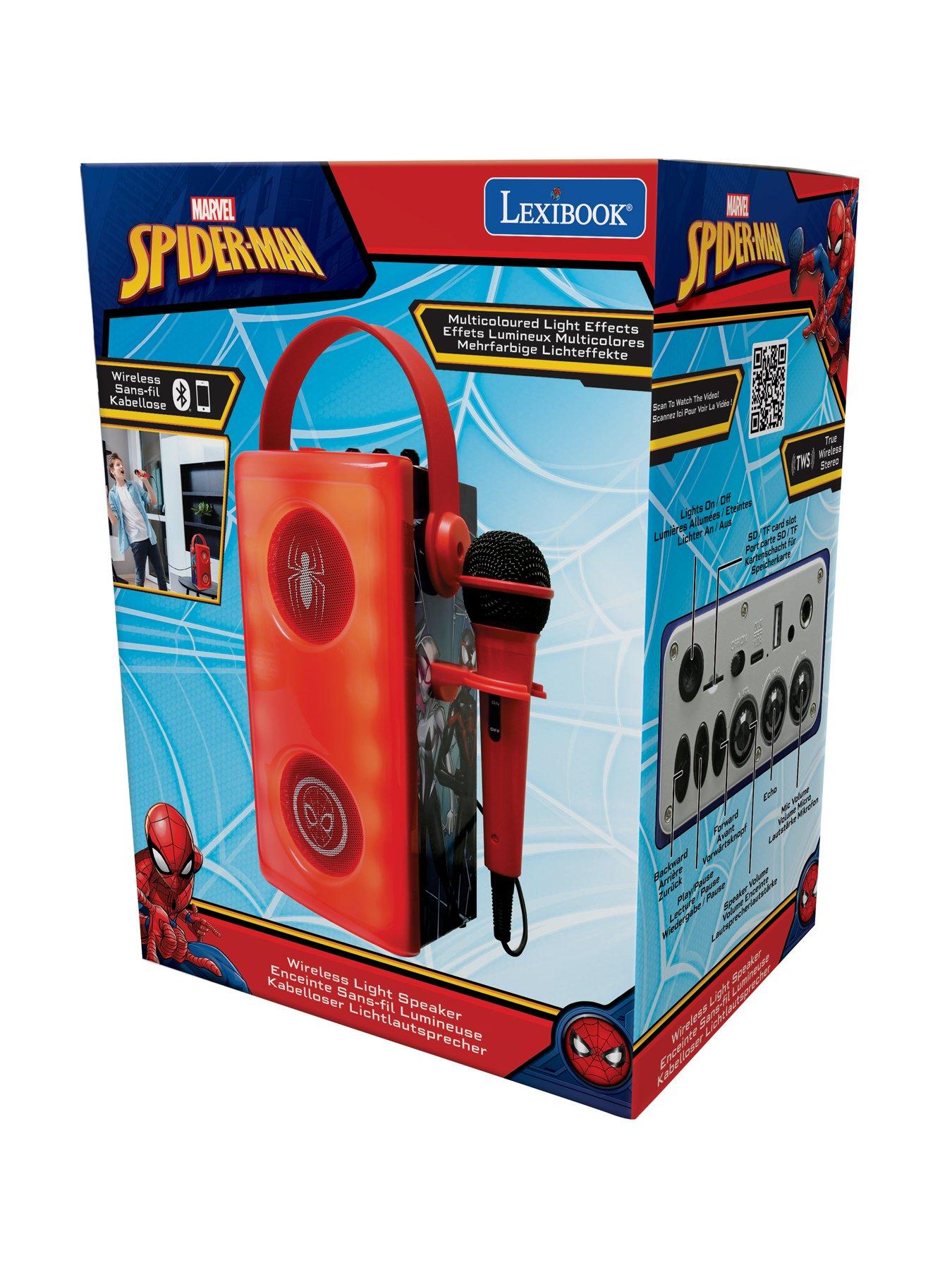 Image 5 of 7 of Spiderman Luminous Bluetooth speaker with microphone