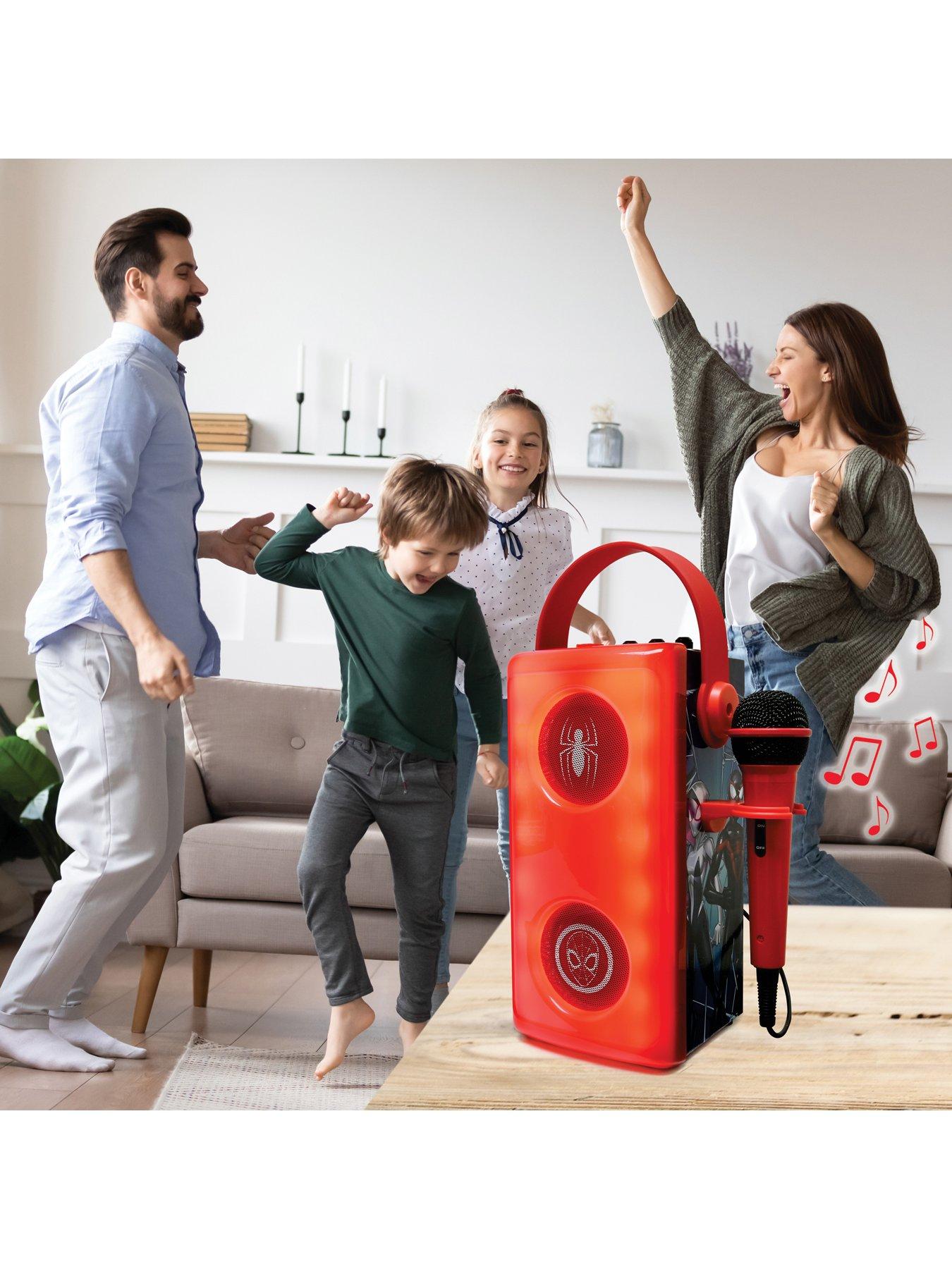Image 6 of 7 of Spiderman Luminous Bluetooth speaker with microphone