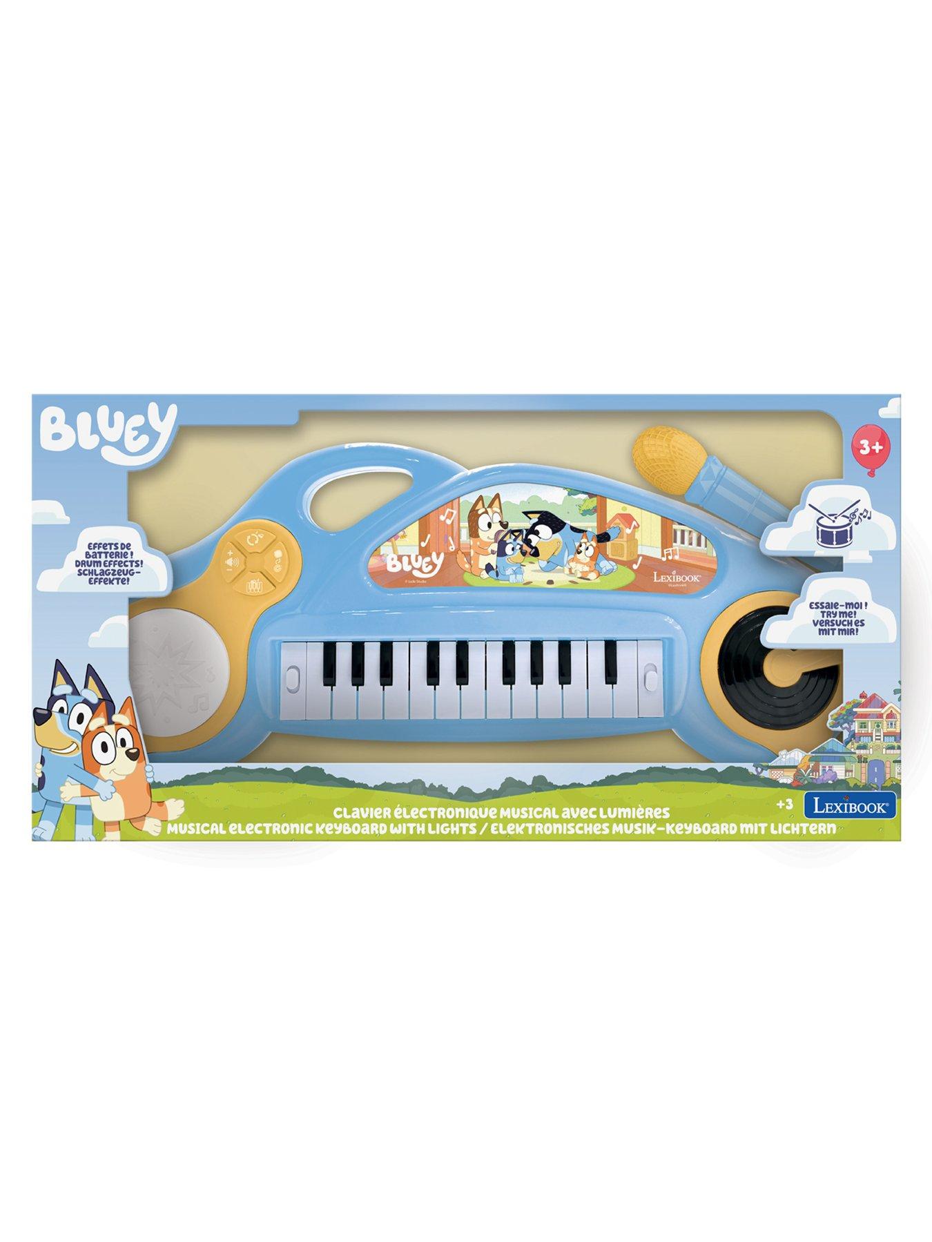Image 5 of 7 of Bluey Fun Electronic Keyboard with lights