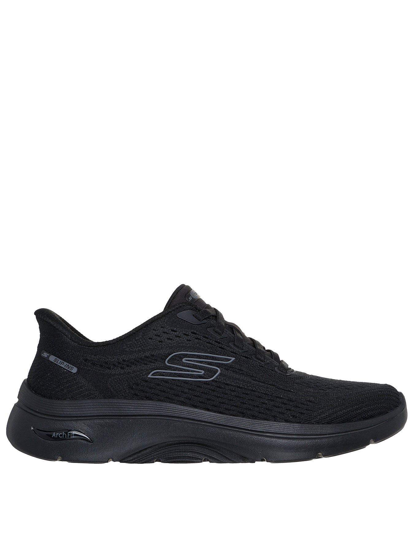 Skechers Go Walk Arch Fit 2.0 Kathy Slip In Trainer - Black