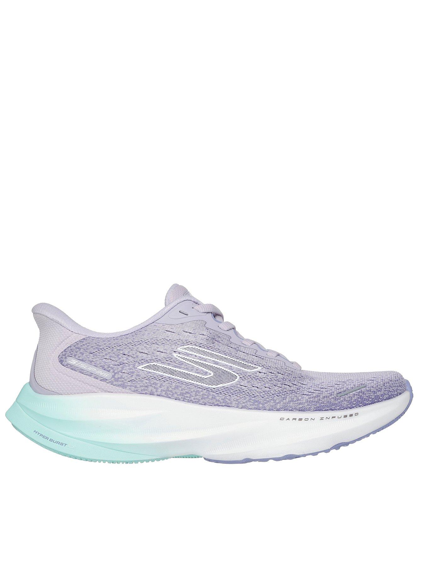 Skechers Skx Aero Spark Slip-In Arch Fit Running Trainer - Purple