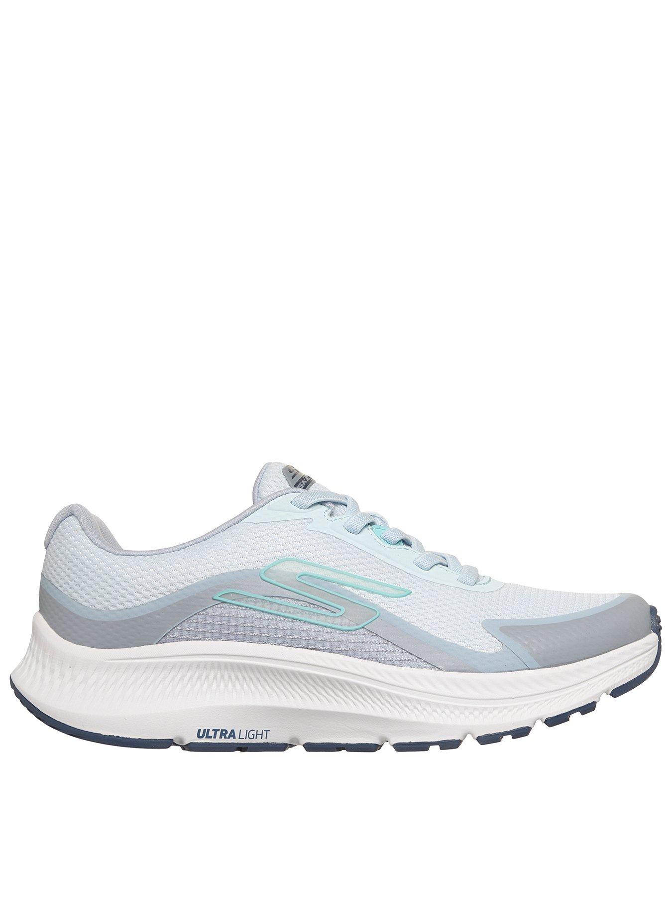 Skechers Go Run Consistent 2/0 Mesh Bungee Lace Trainer - Blue