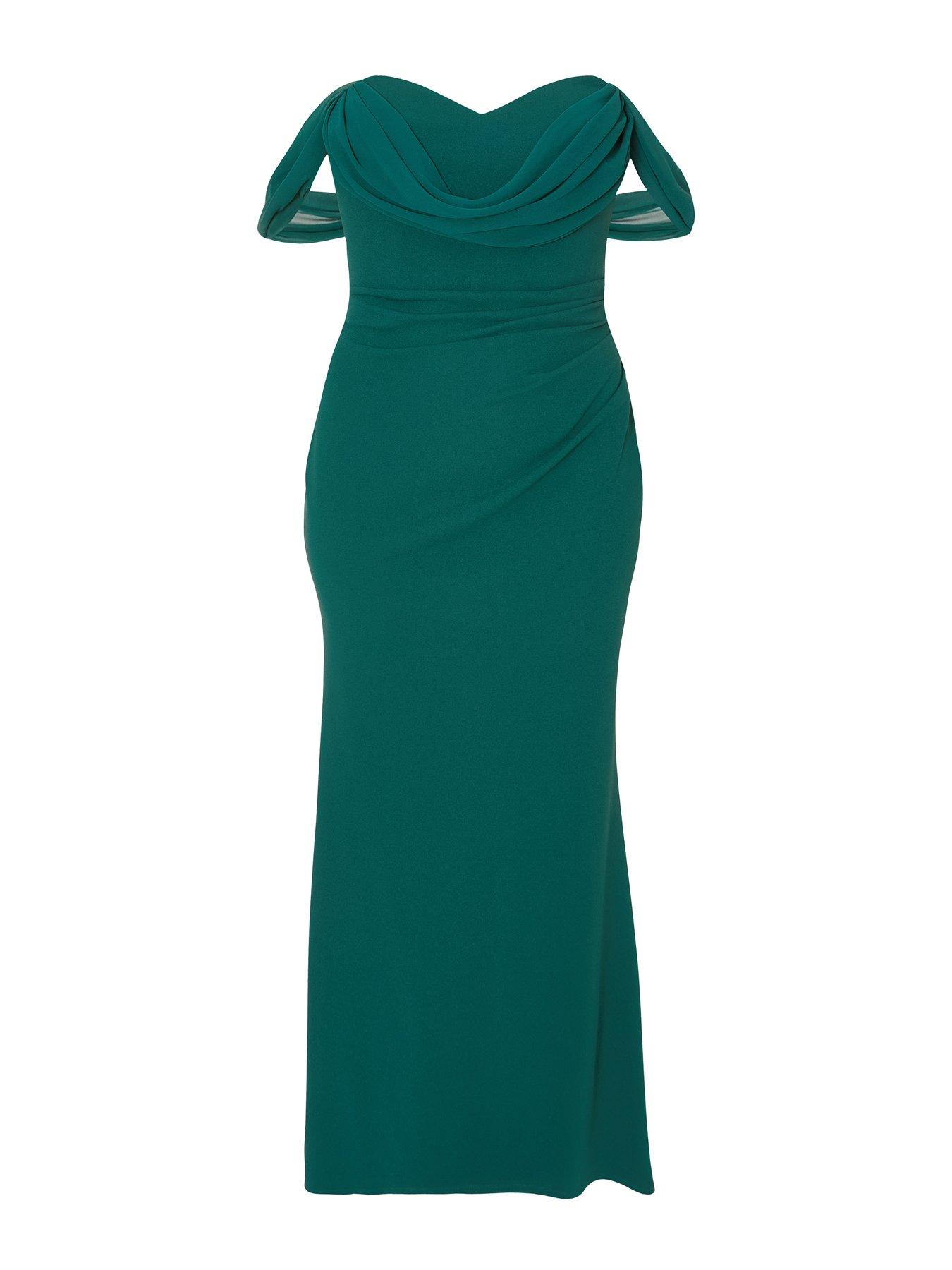 green corset tulle dress Zapakasa Women Sparkly Floral Green Corset Tulle Long Prom Dress with Lace  Sequined A-Line Party Dress