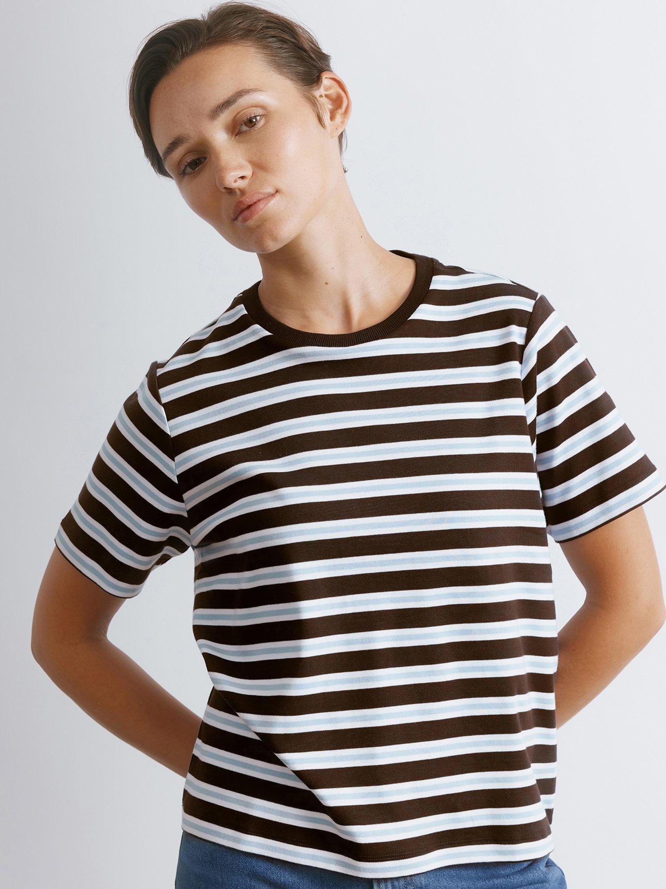 albaray-stripe-t-shirt-whitebrown